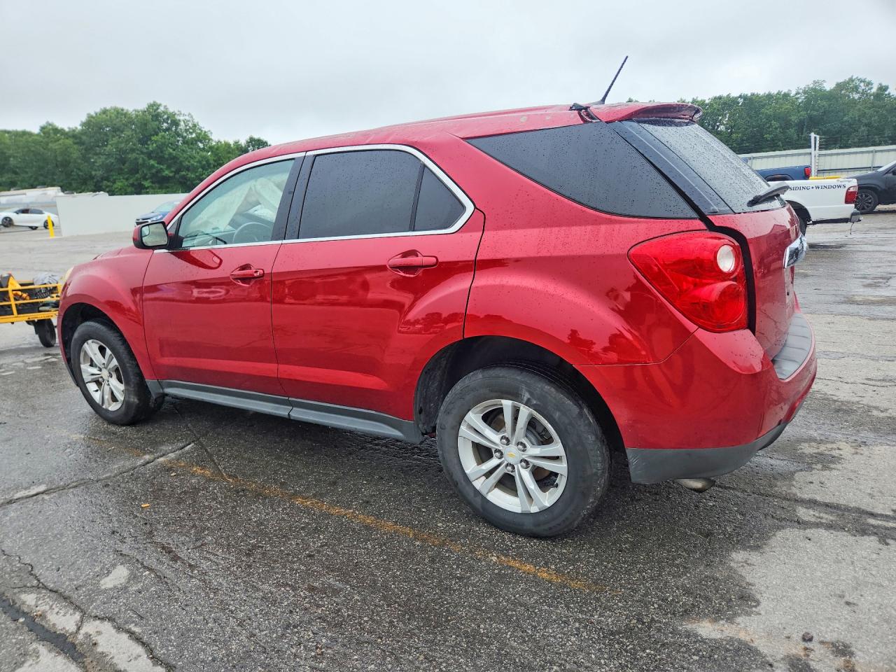 2014 Chevrolet Equinox Lt Red vin: 2GNALBEK6E1110250