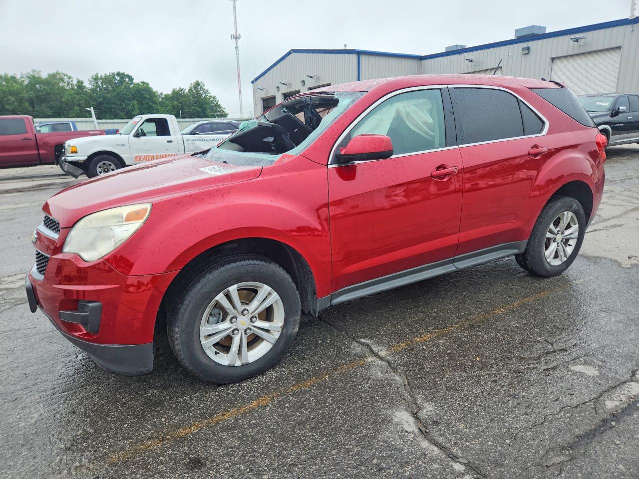 2014 Chevrolet Equinox Lt Red vin: 2GNALBEK6E1110250