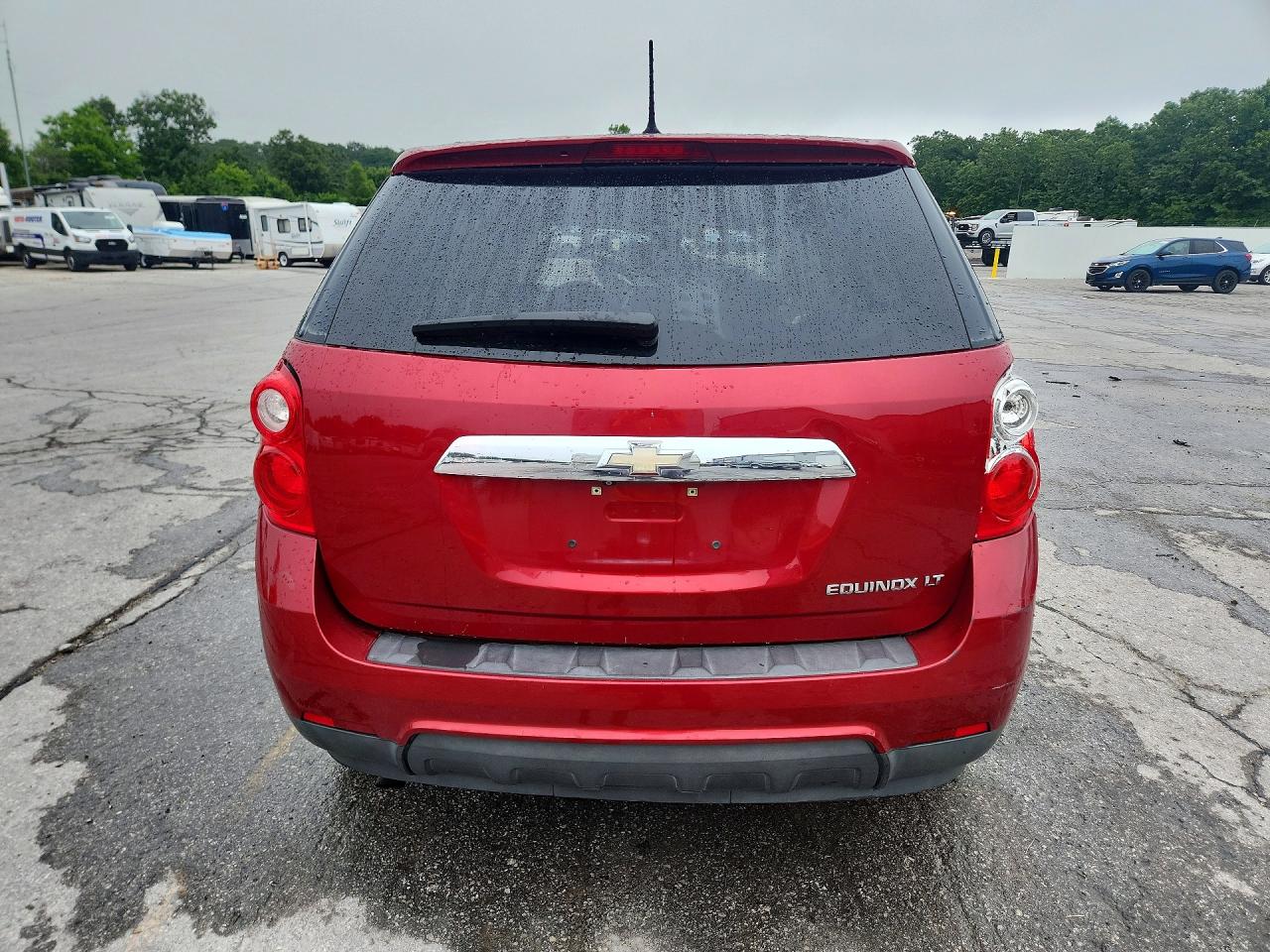 2014 Chevrolet Equinox Lt Red vin: 2GNALBEK6E1110250