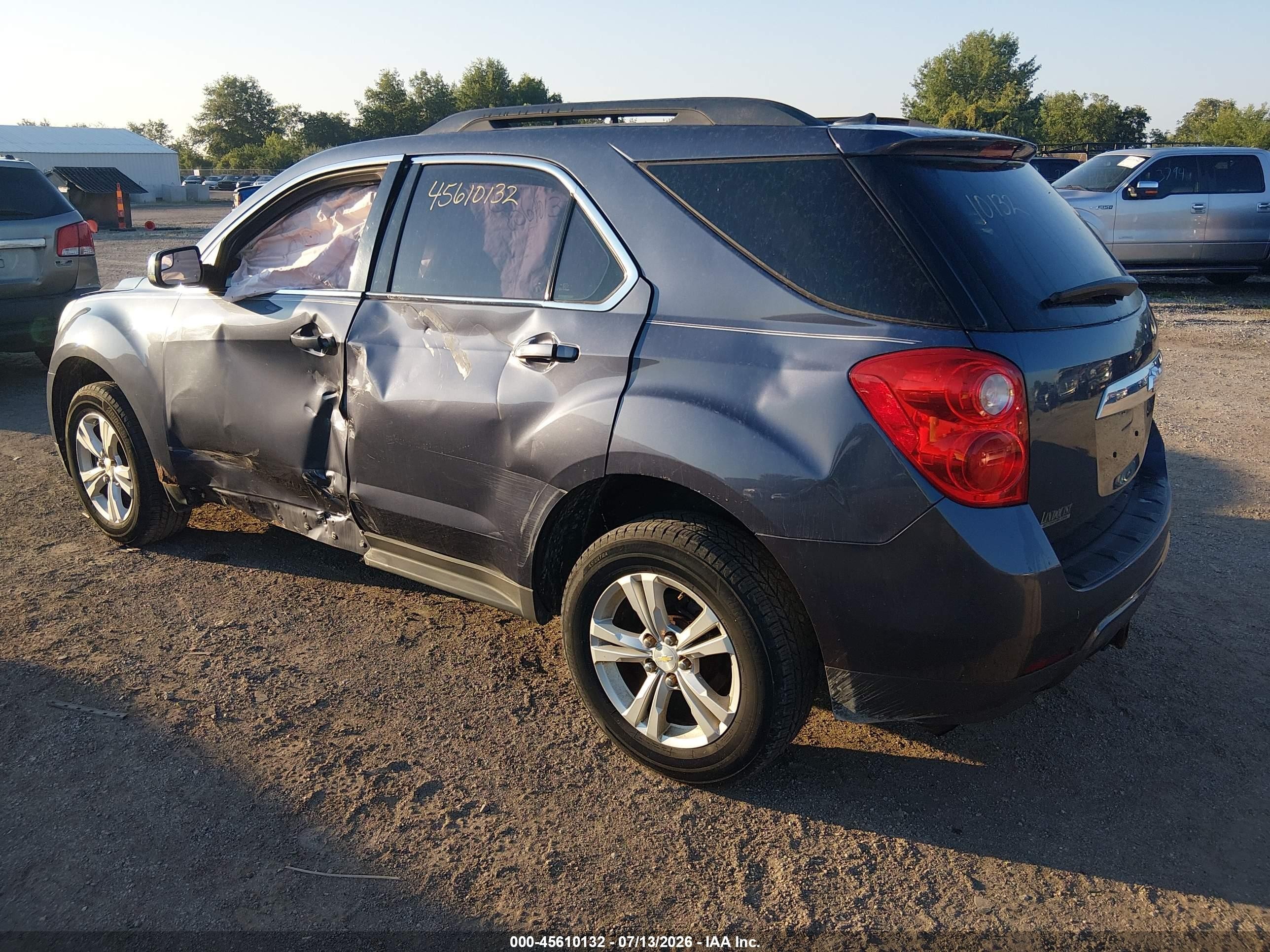 2014 Chevrolet Equinox Lt Blue vin: 2GNALBEK6E6100806