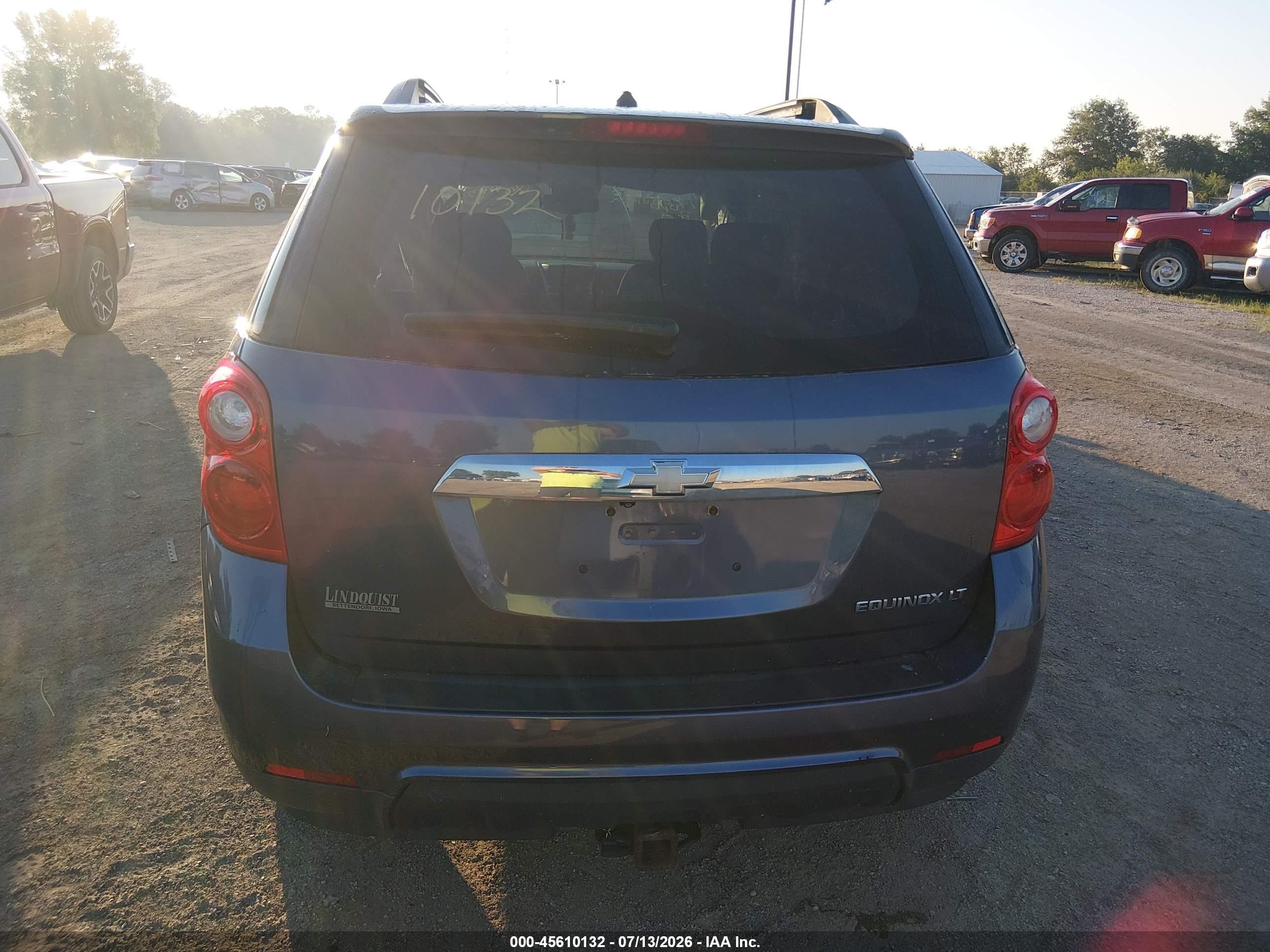 2014 Chevrolet Equinox Lt Blue vin: 2GNALBEK6E6100806