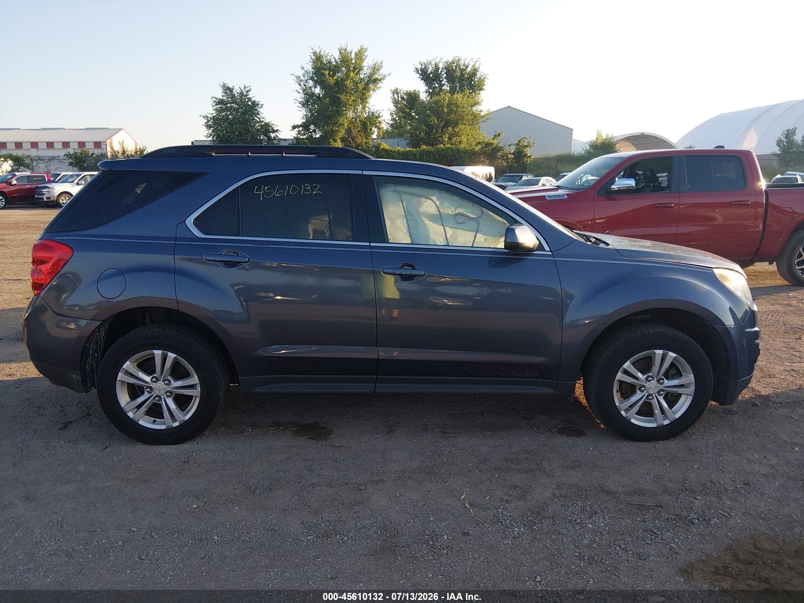 2014 Chevrolet Equinox Lt Blue vin: 2GNALBEK6E6100806