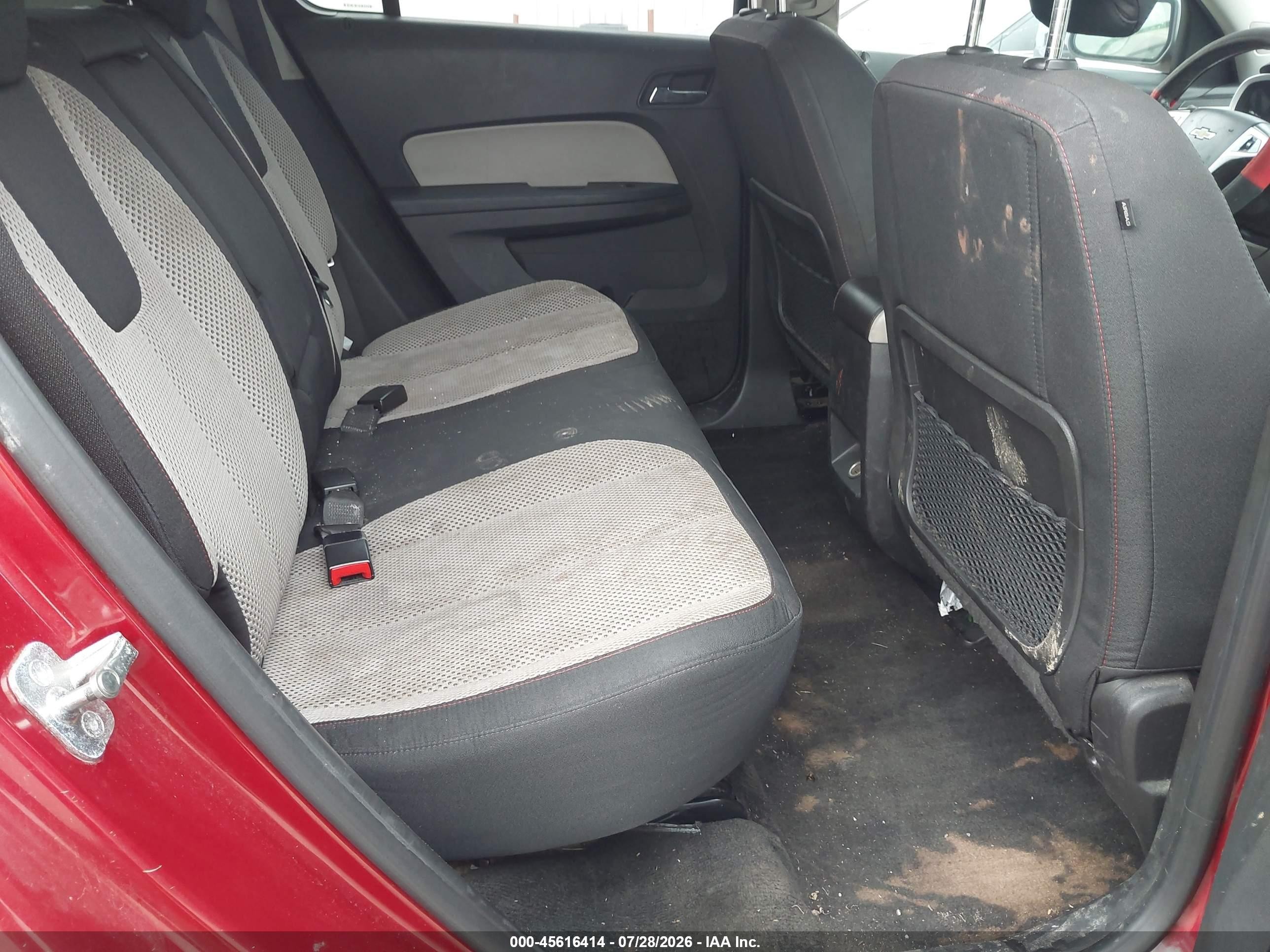 2014 Chevrolet Equinox Lt Red vin: 2GNALBEK6E6100997