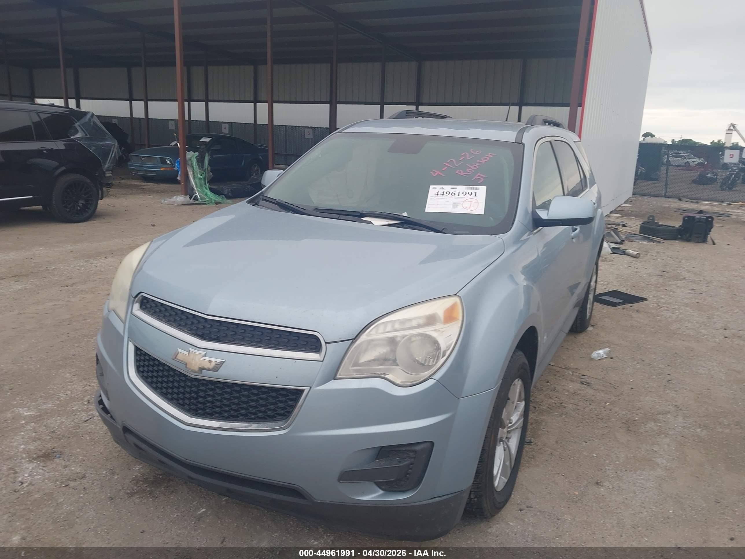 2014 Chevrolet Equinox 1lt Light Blue vin: 2GNALBEK6E6222923