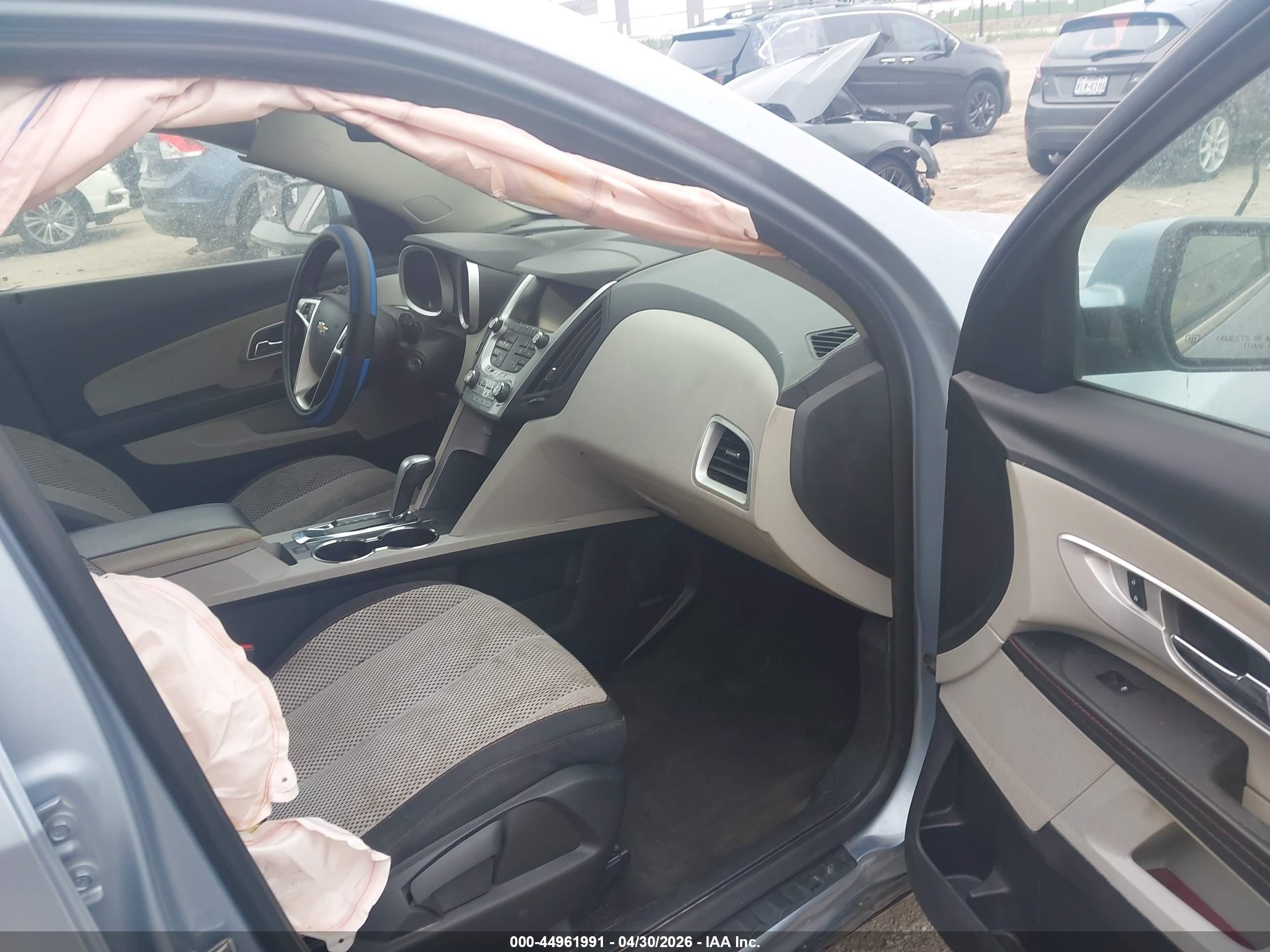 2014 Chevrolet Equinox 1lt Light Blue vin: 2GNALBEK6E6222923