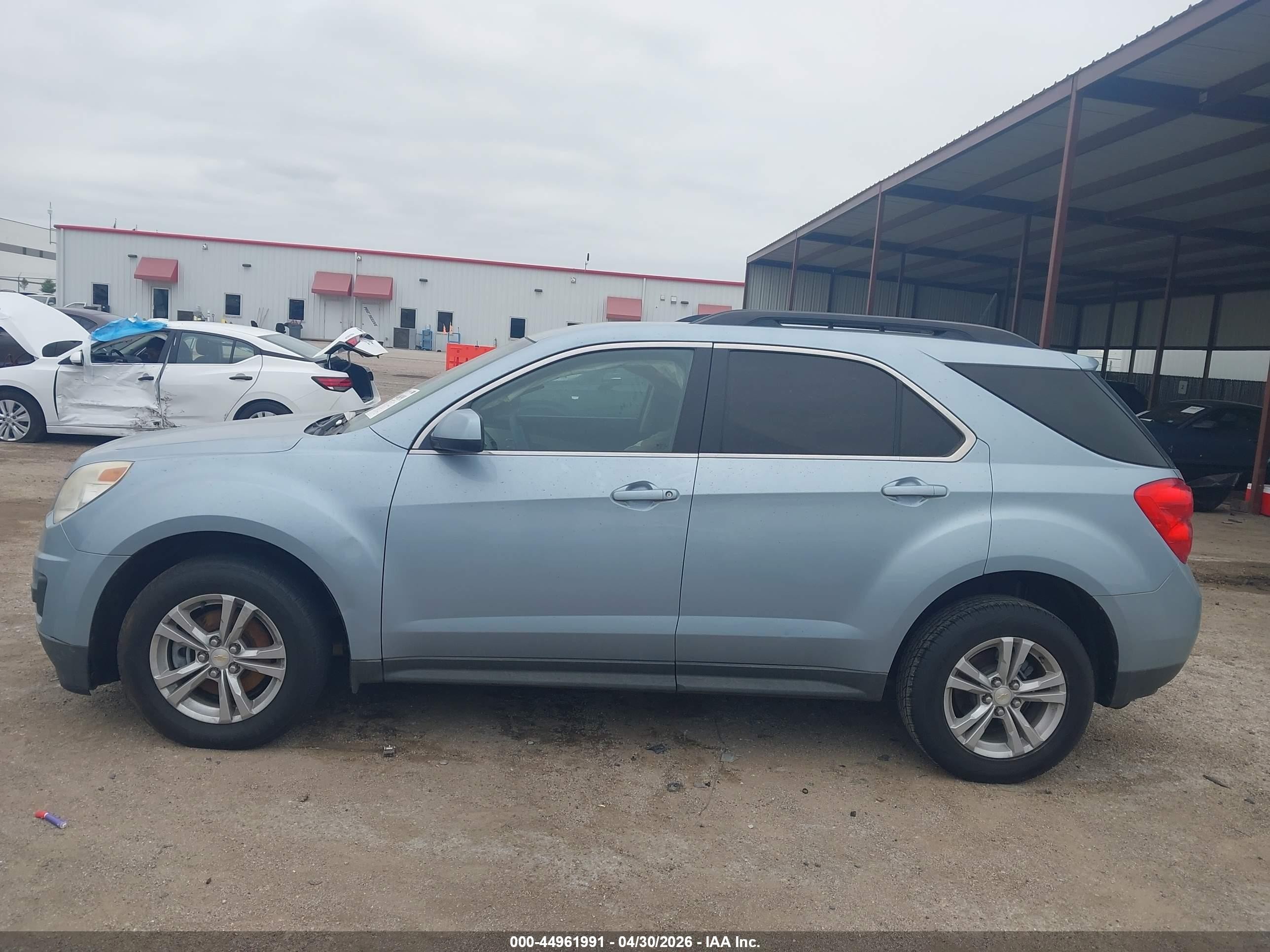 2014 Chevrolet Equinox 1lt Light Blue vin: 2GNALBEK6E6222923