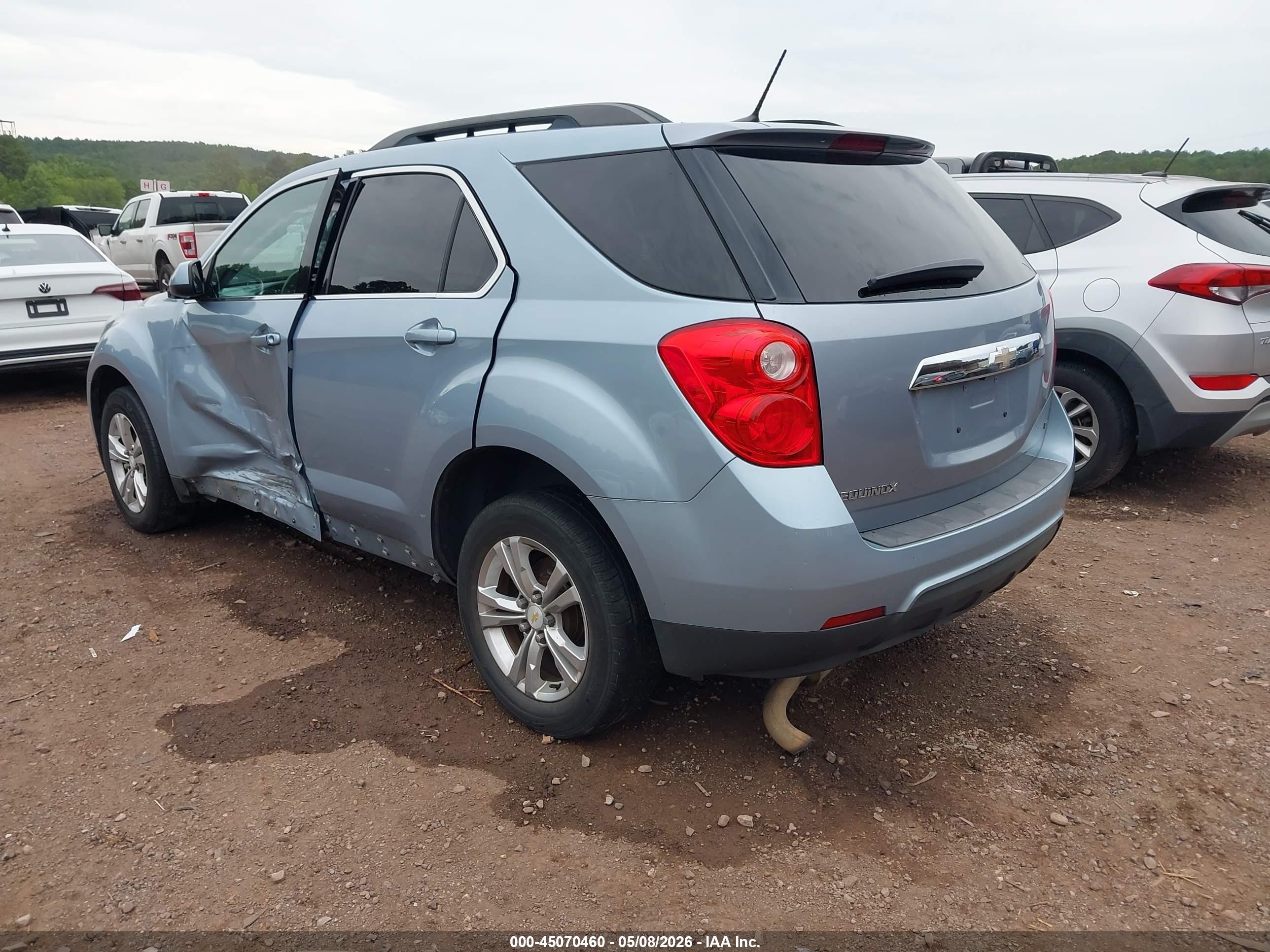 2014 Chevrolet Equinox 1lt Light Blue vin: 2GNALBEK6E6253685