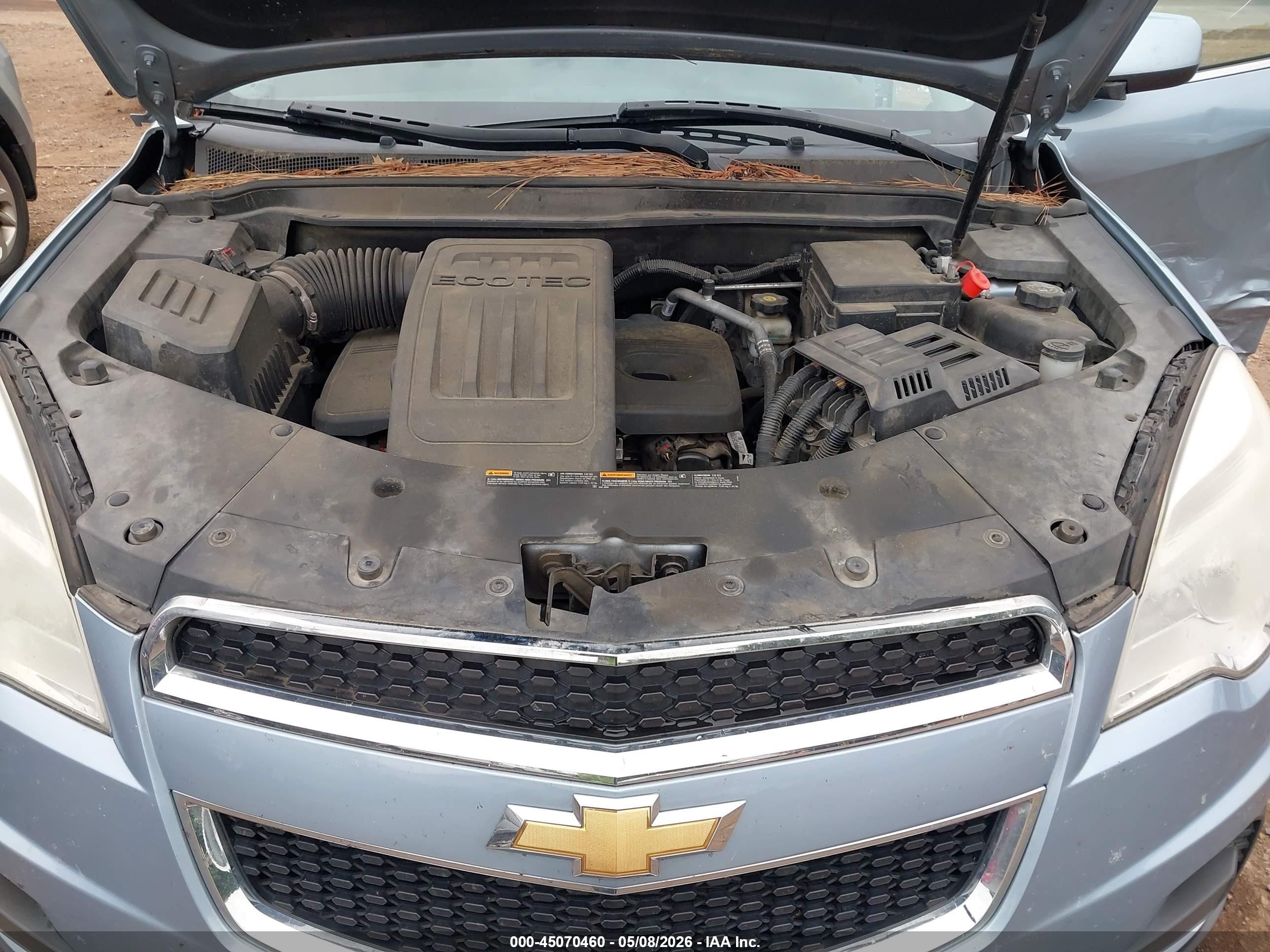 2014 Chevrolet Equinox 1lt Light Blue vin: 2GNALBEK6E6253685