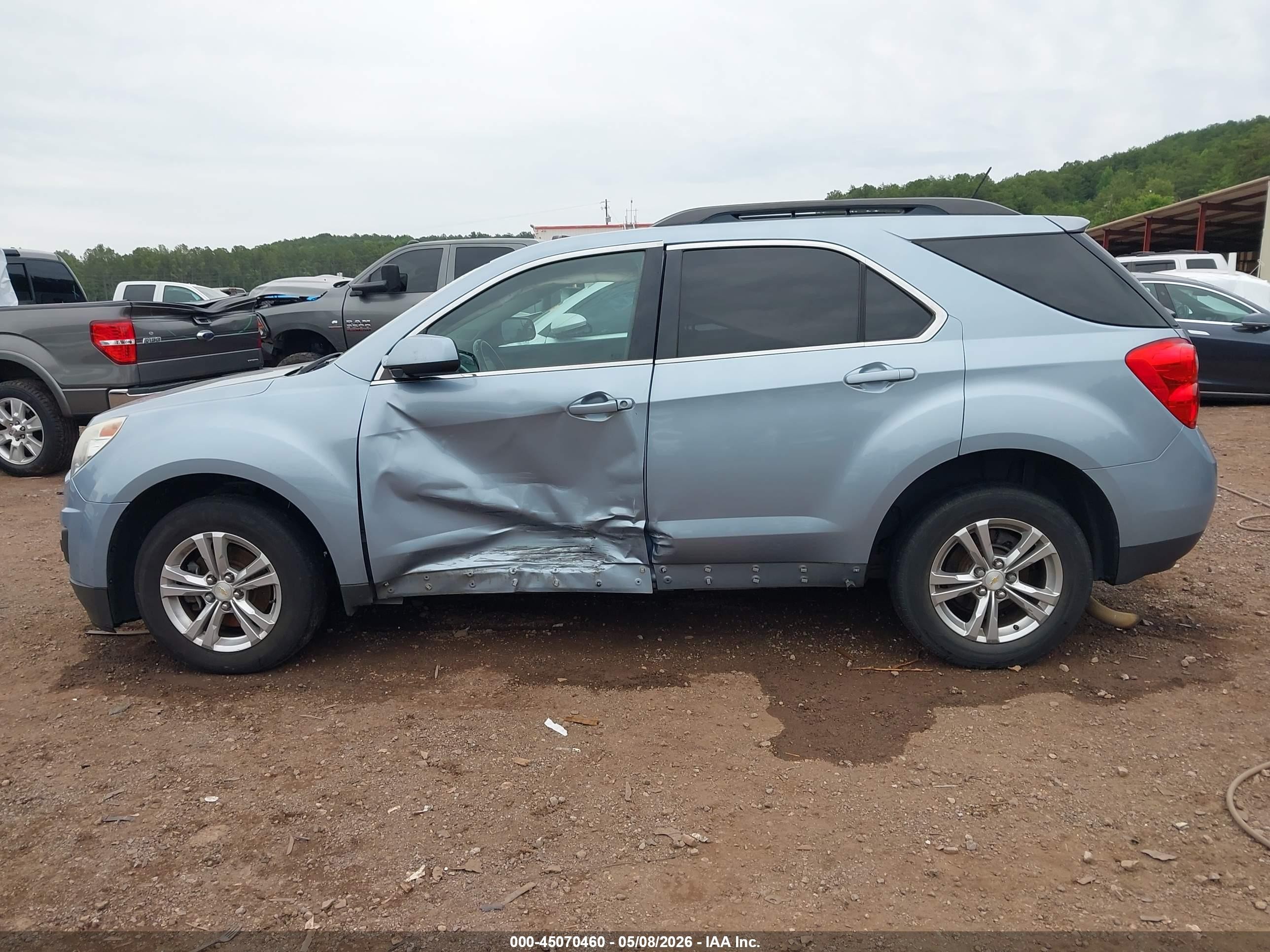2014 Chevrolet Equinox 1lt Light Blue vin: 2GNALBEK6E6253685
