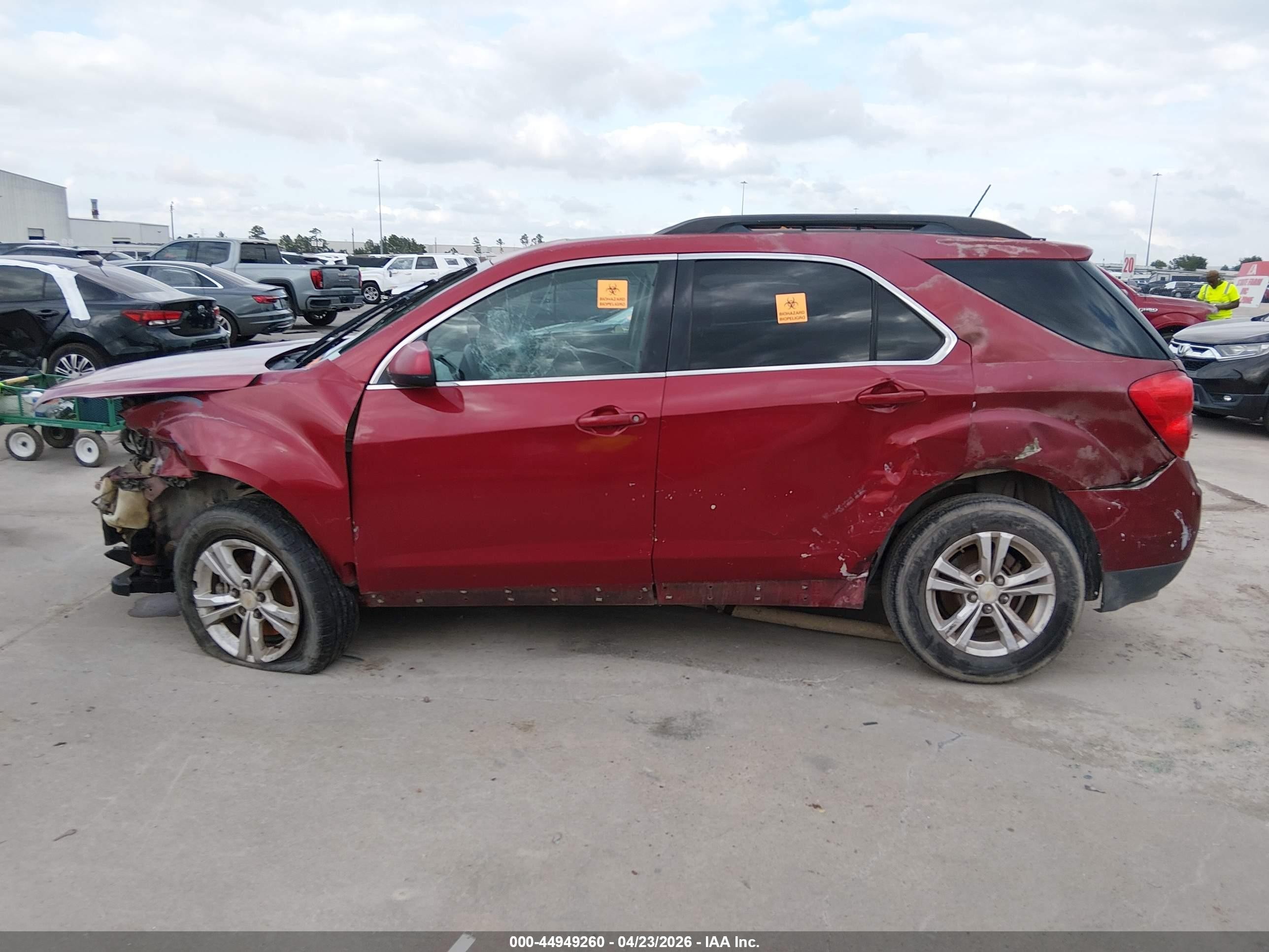 2014 Chevrolet Equinox 1lt Burgundy vin: 2GNALBEK6E6297878