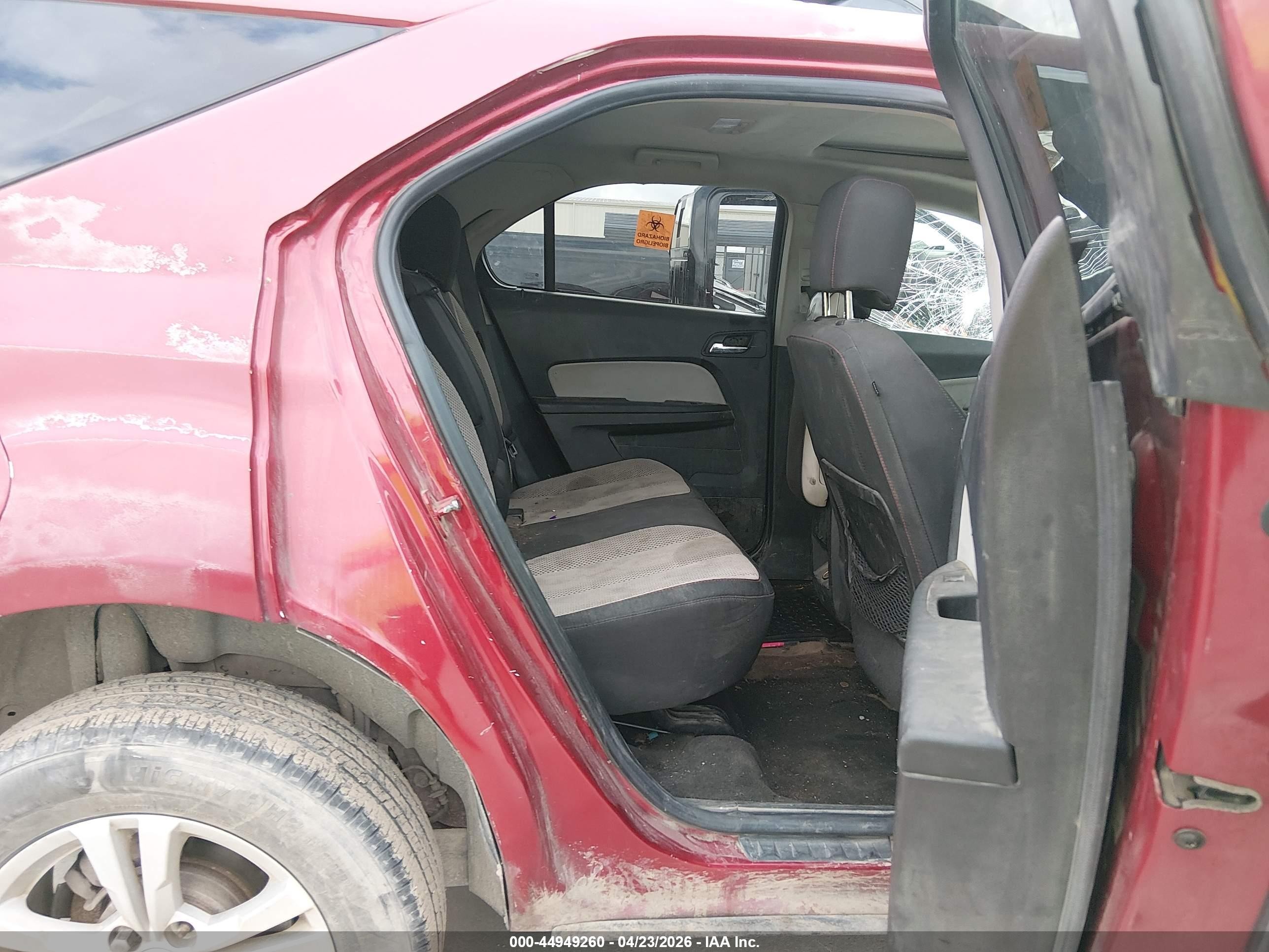 2014 Chevrolet Equinox 1lt Burgundy vin: 2GNALBEK6E6297878