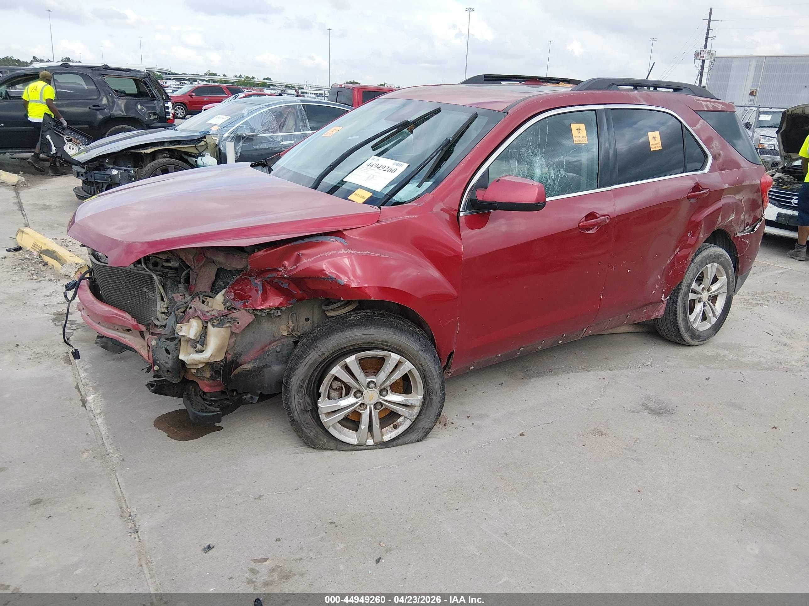 2014 Chevrolet Equinox 1lt Burgundy vin: 2GNALBEK6E6297878
