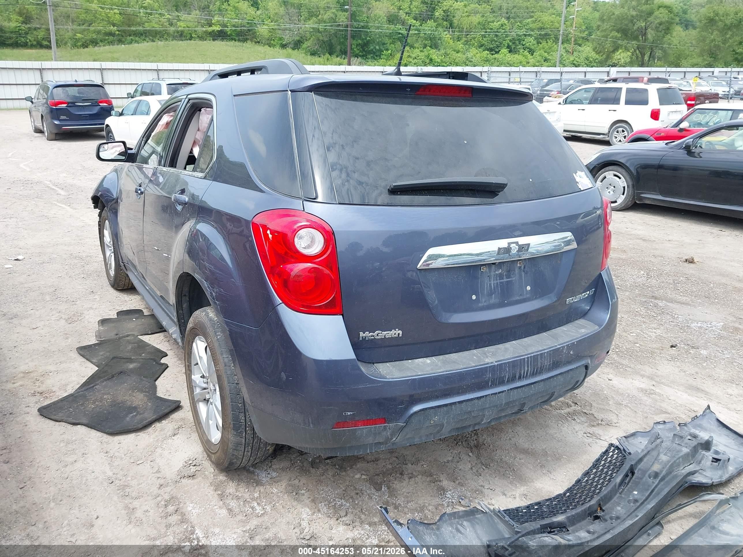 2014 Chevrolet Equinox 1lt Gray vin: 2GNALBEK6E6302156