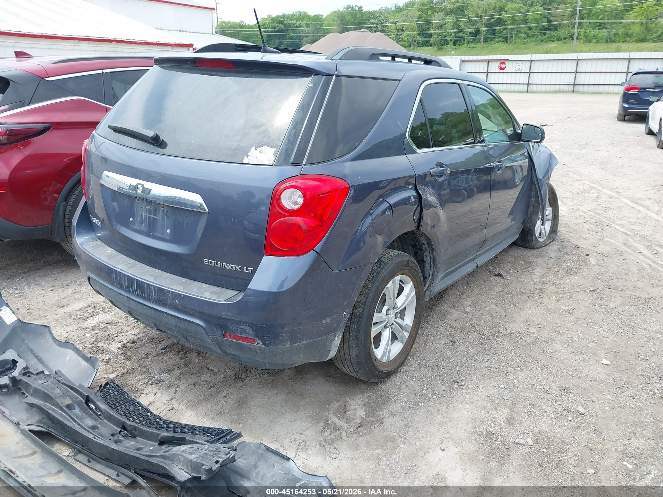 2014 Chevrolet Equinox 1lt Gray vin: 2GNALBEK6E6302156