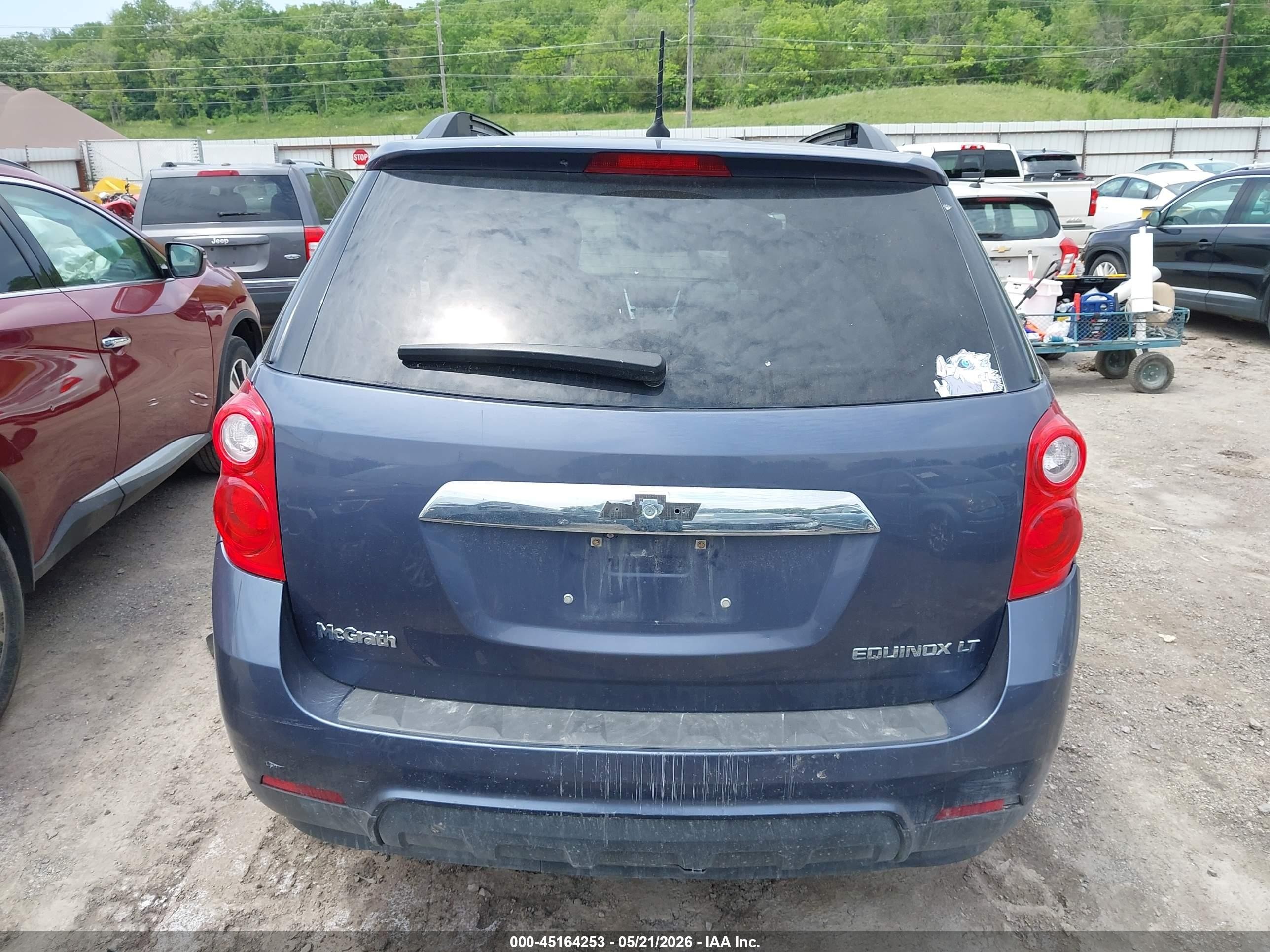 2014 Chevrolet Equinox 1lt Gray vin: 2GNALBEK6E6302156
