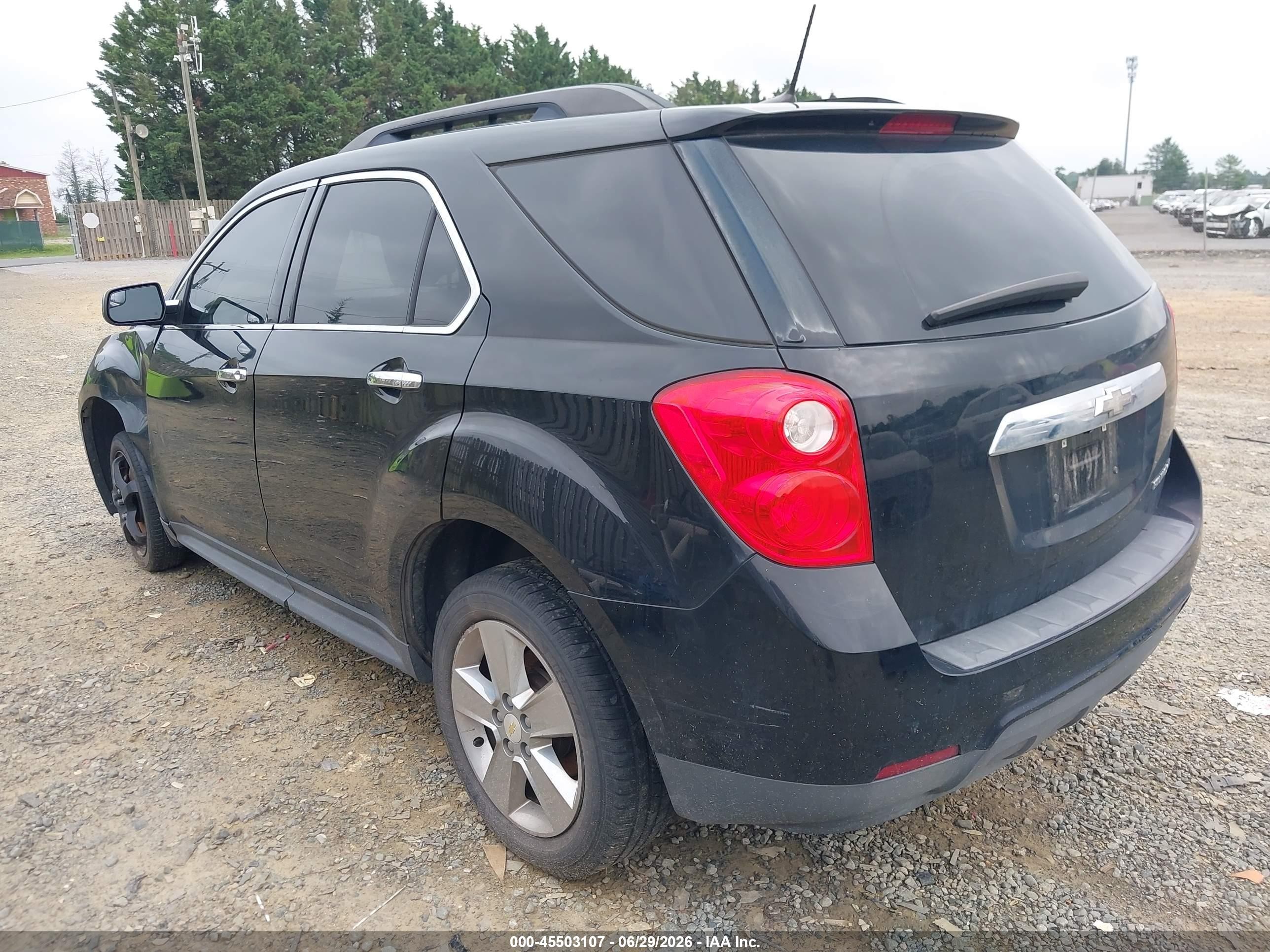 2014 Chevrolet Equinox 1lt Black vin: 2GNALBEK6E6324786