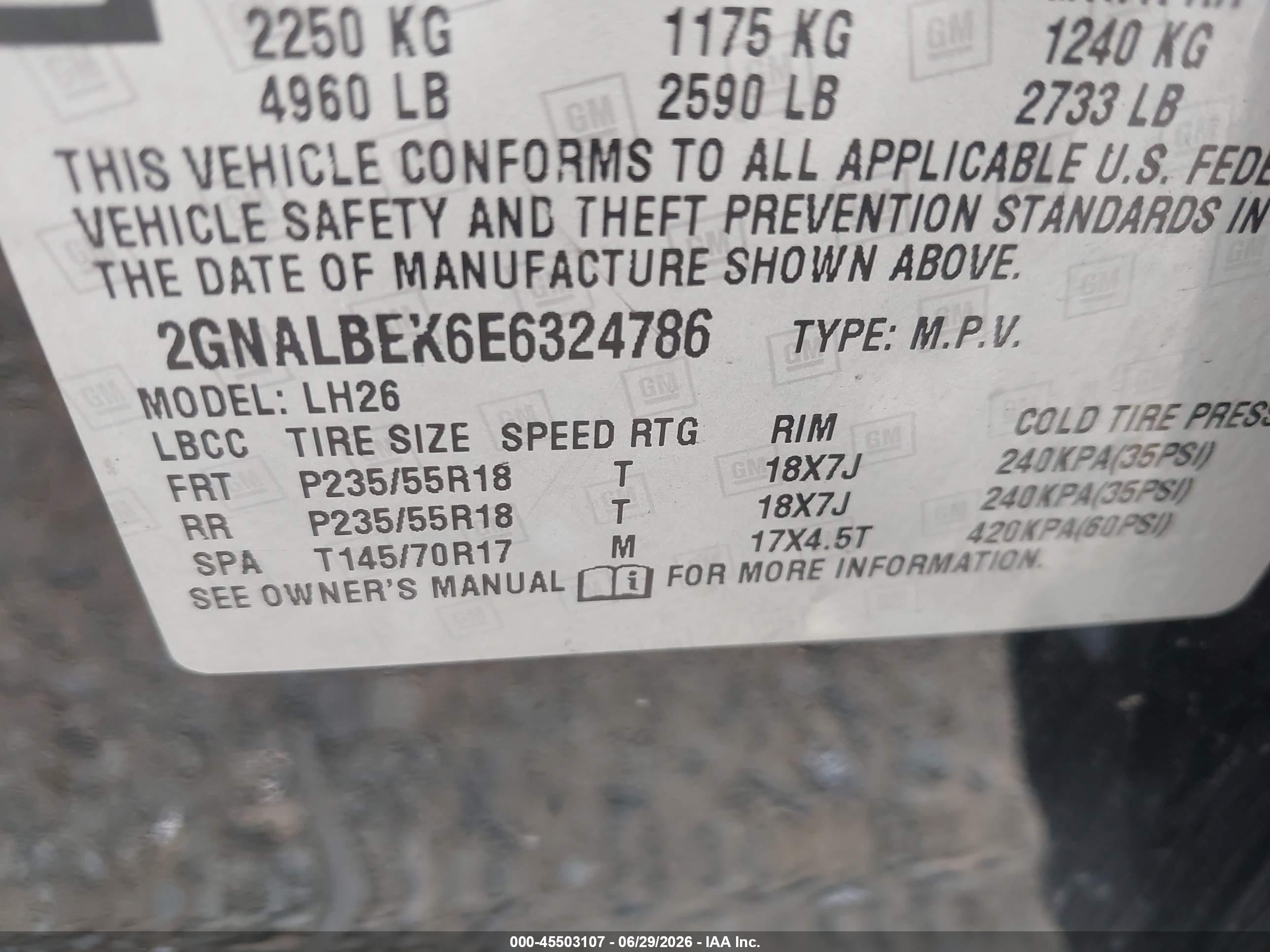 2014 Chevrolet Equinox 1lt Black vin: 2GNALBEK6E6324786