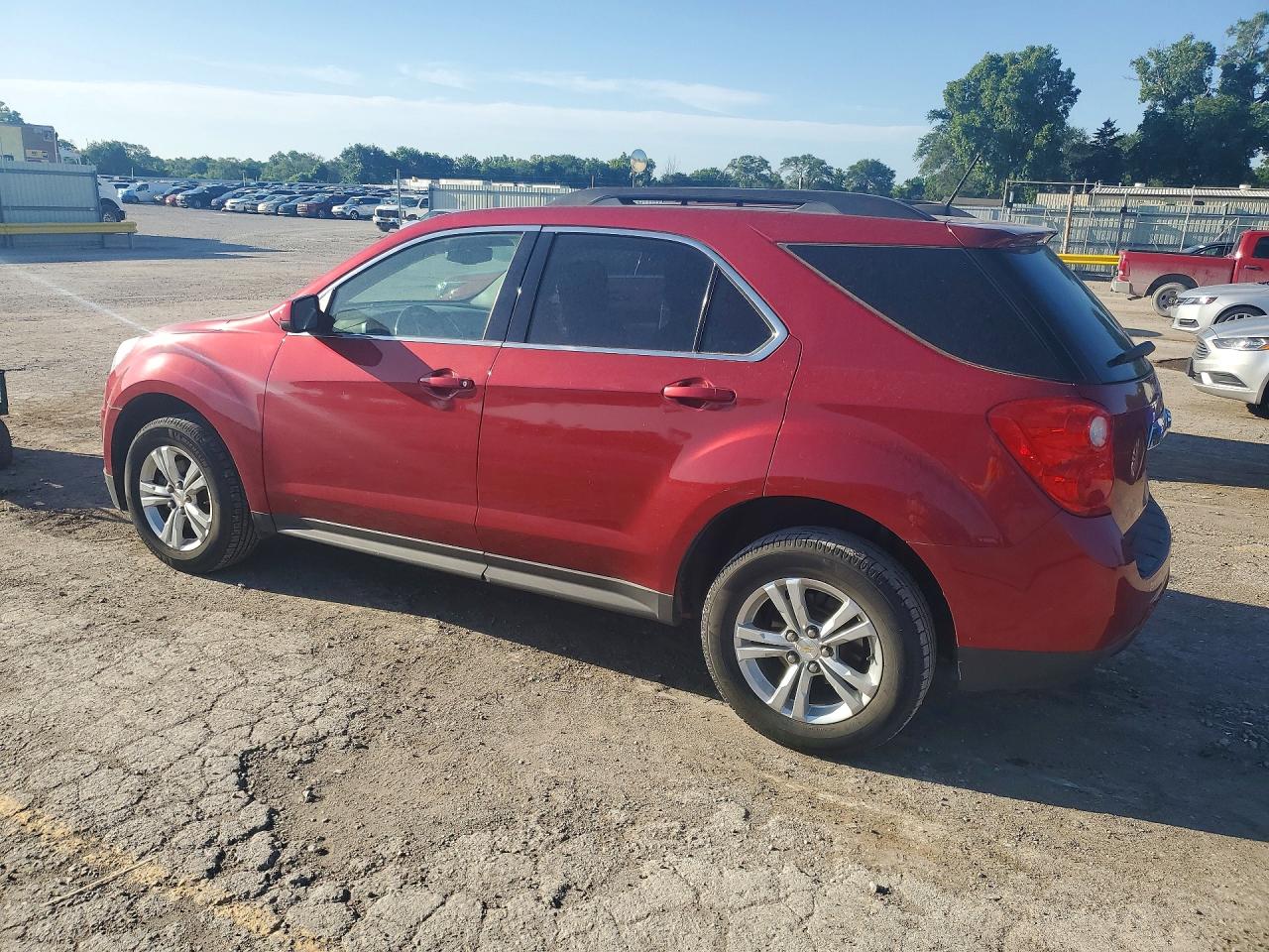 2015 Chevrolet Equinox Lt Red vin: 2GNALBEK6F1100917