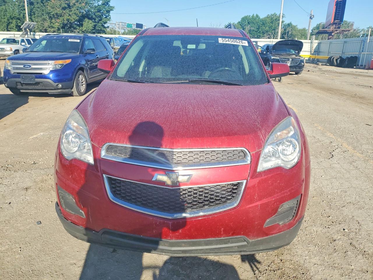 2015 Chevrolet Equinox Lt Red vin: 2GNALBEK6F1100917