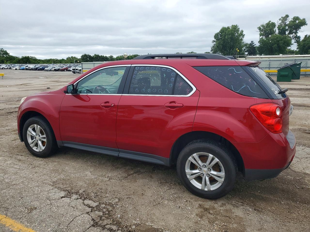 2015 Chevrolet Equinox Lt Red vin: 2GNALBEK6F1105437