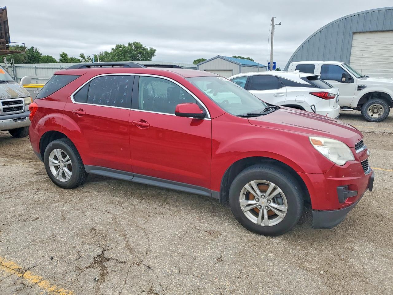 2015 Chevrolet Equinox Lt Red vin: 2GNALBEK6F1105437