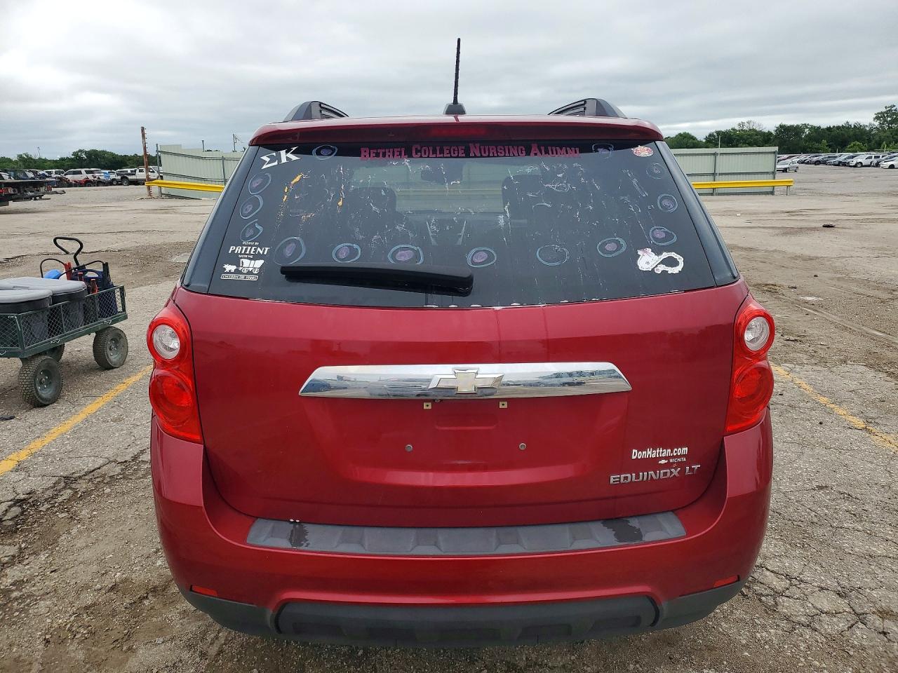 2015 Chevrolet Equinox Lt Red vin: 2GNALBEK6F1105437