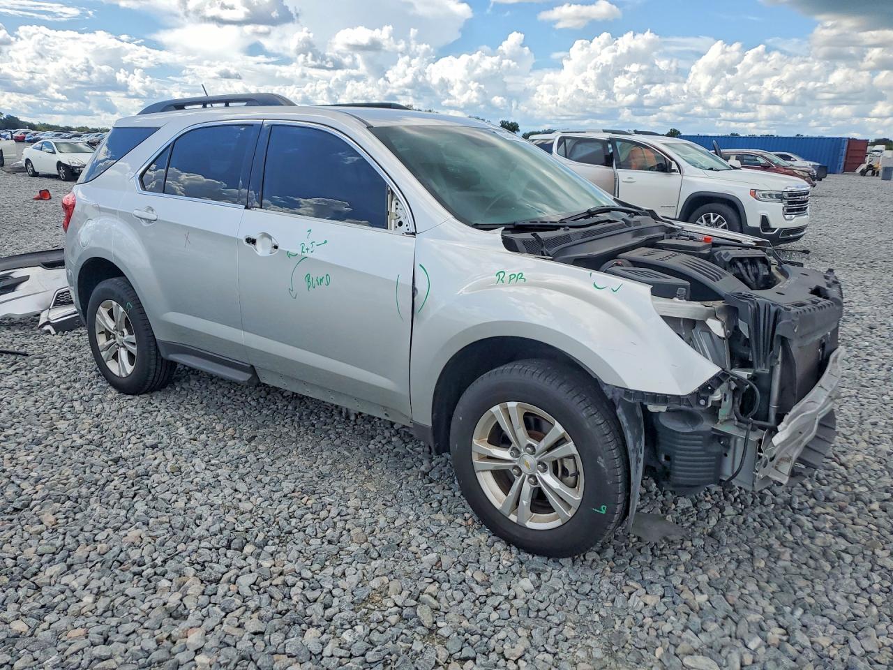 2015 Chevrolet Equinox Lt Silver vin: 2GNALBEK6F1155125