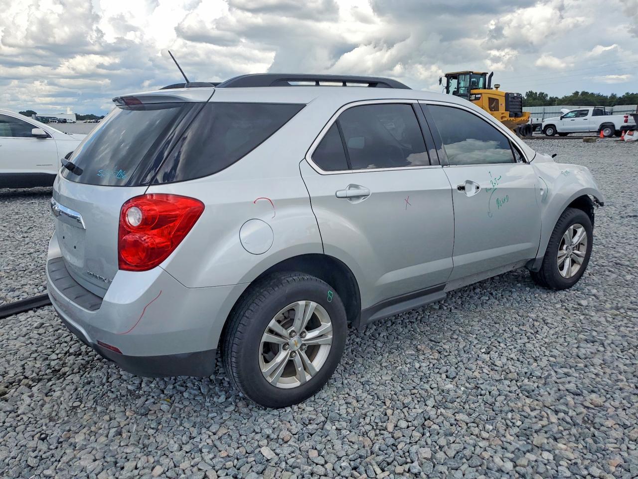 2015 Chevrolet Equinox Lt Silver vin: 2GNALBEK6F1155125