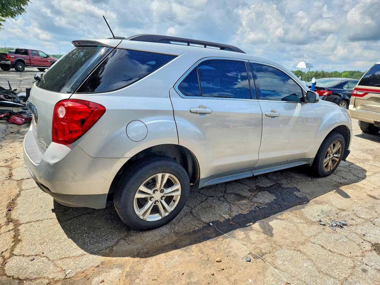 2015 Chevrolet Equinox Lt Silver vin: 2GNALBEK6F1170529