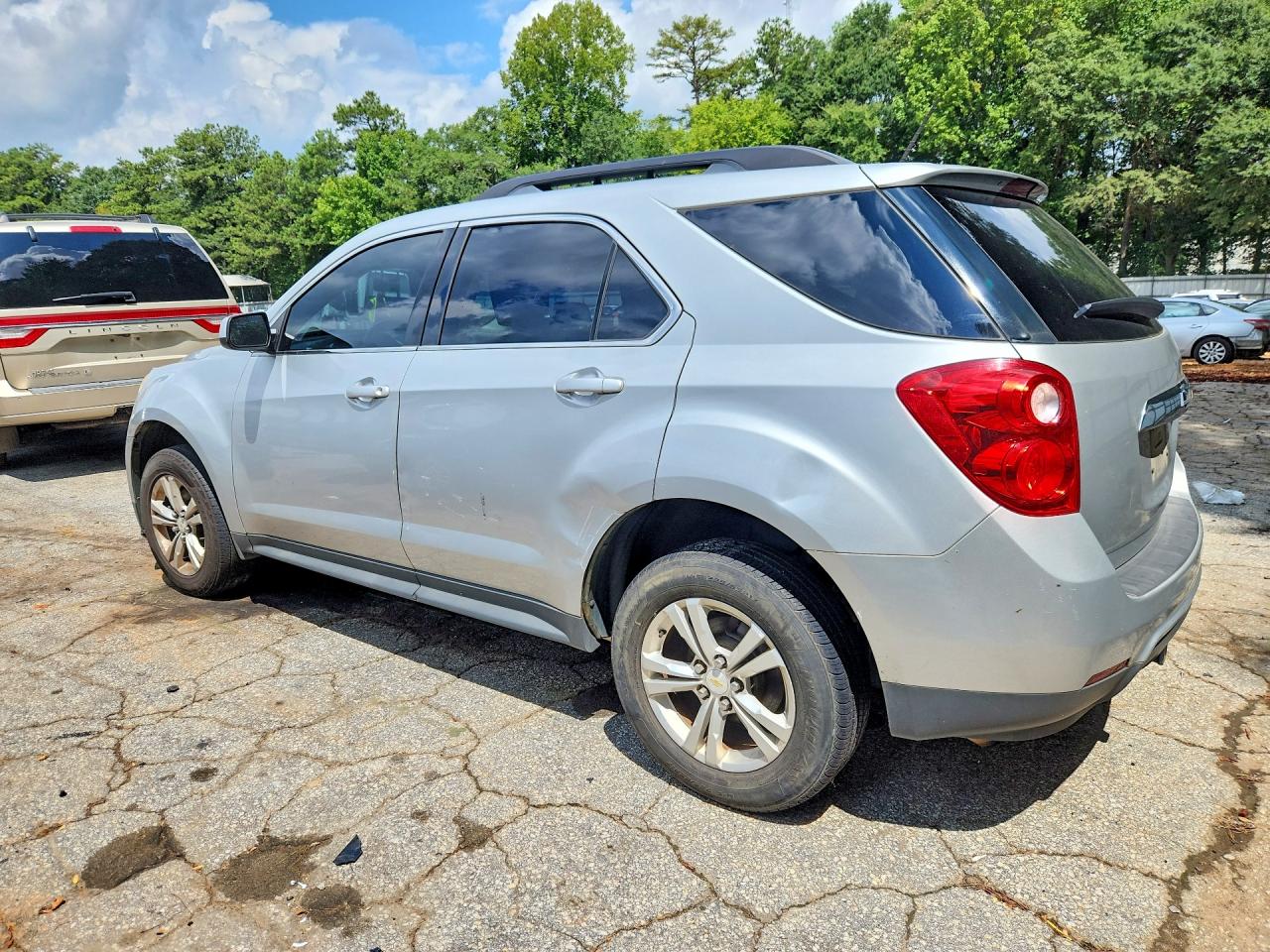 2015 Chevrolet Equinox Lt Silver vin: 2GNALBEK6F1170529