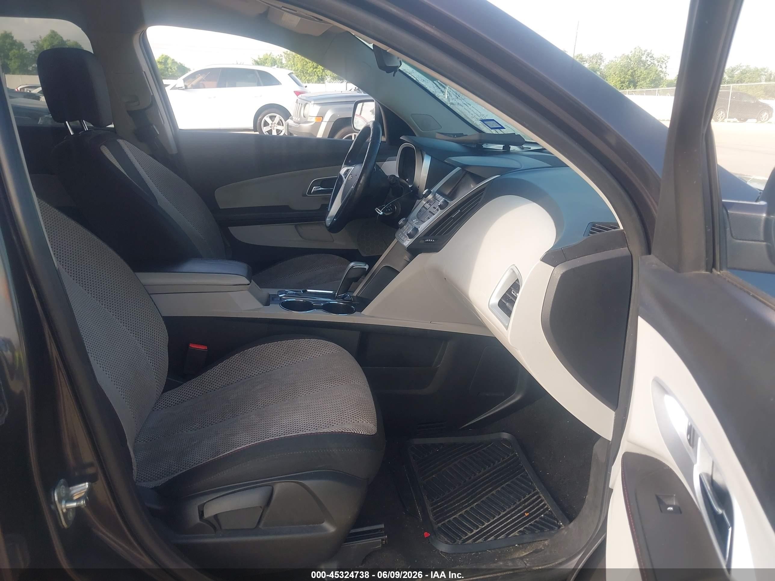 2015 Chevrolet Equinox 1lt Серый vin: 2GNALBEK6F6128784