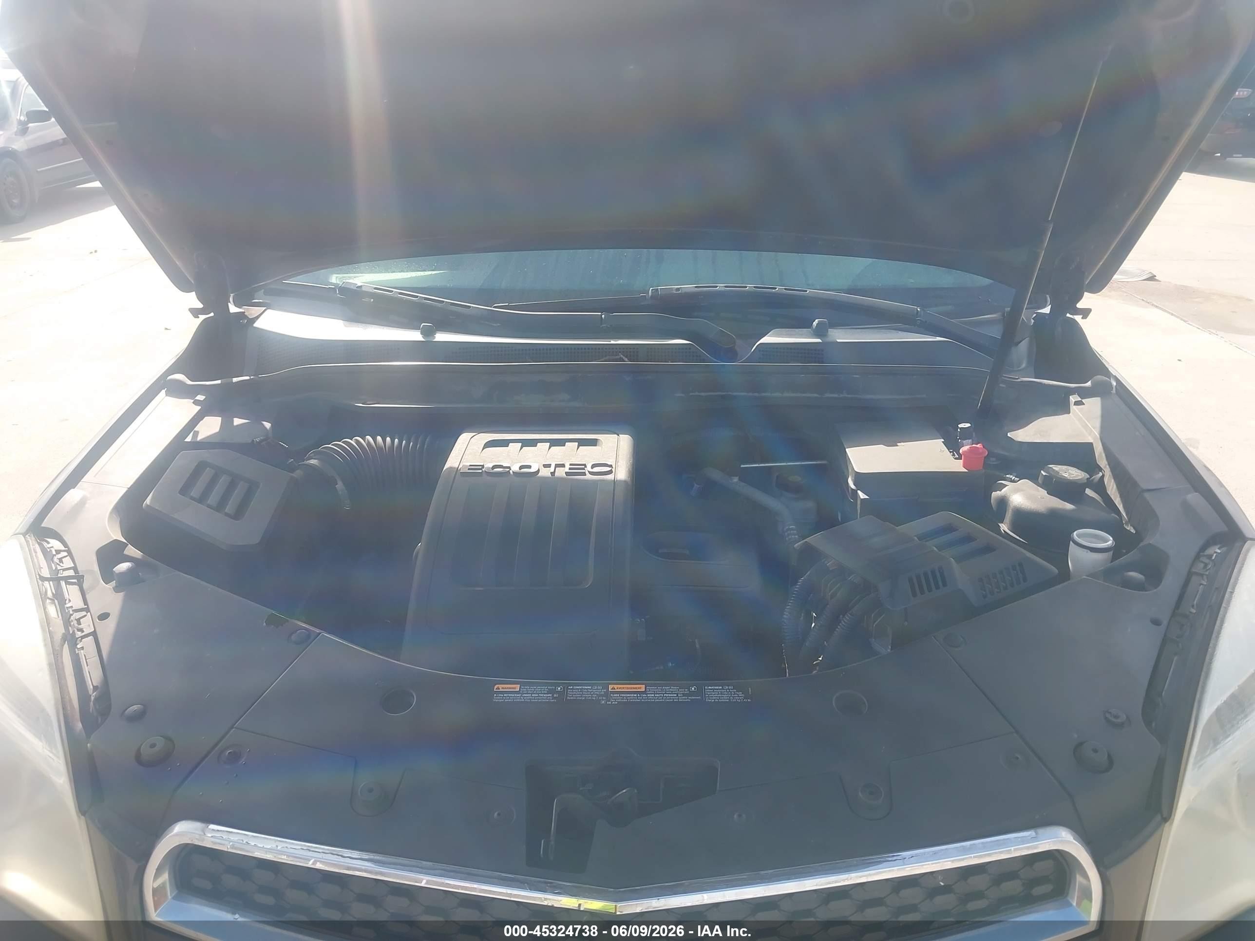 2015 Chevrolet Equinox 1lt Серый vin: 2GNALBEK6F6128784
