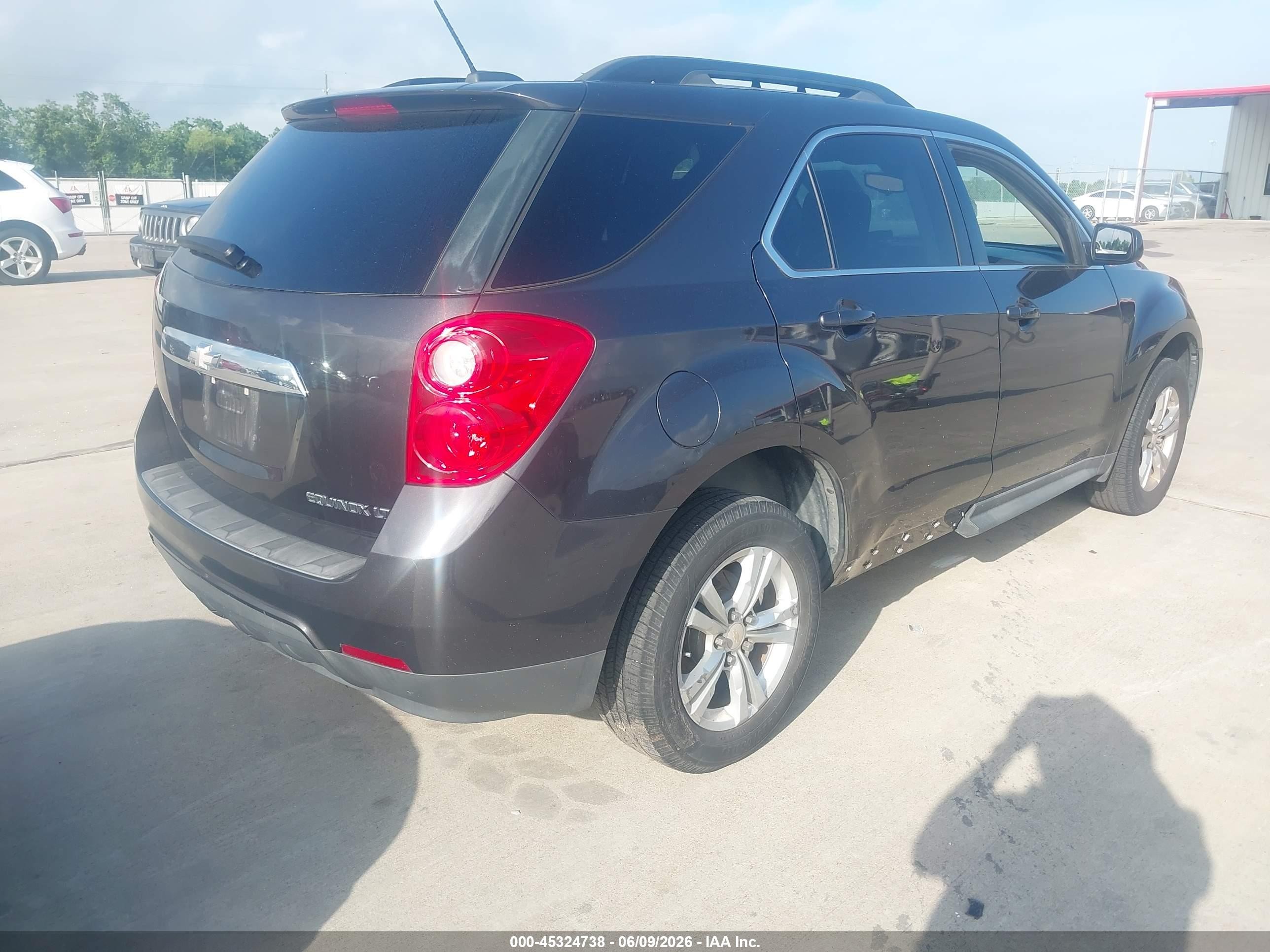 2015 Chevrolet Equinox 1lt Серый vin: 2GNALBEK6F6128784