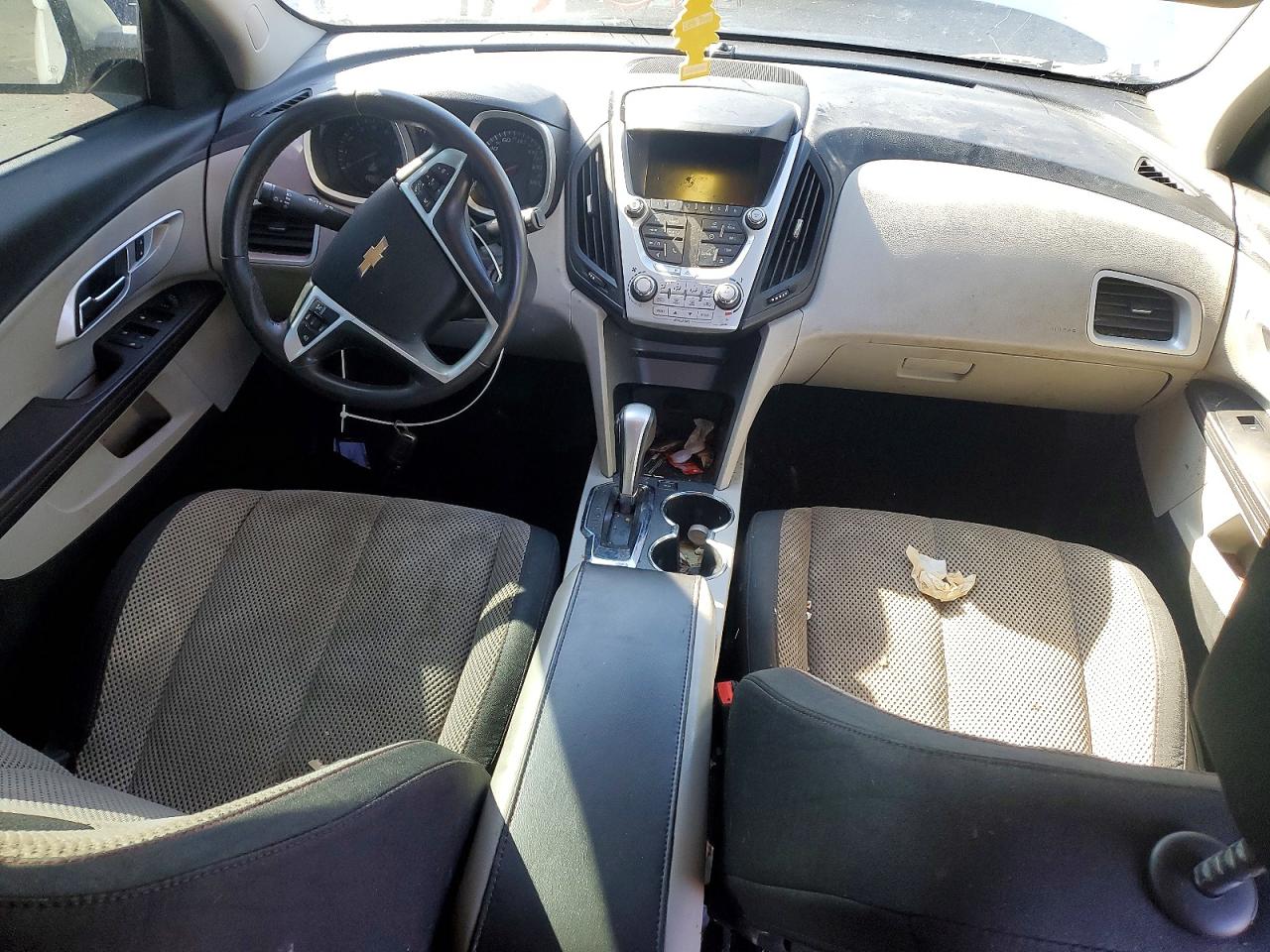 2015 Chevrolet Equinox Lt White vin: 2GNALBEK6F6149330