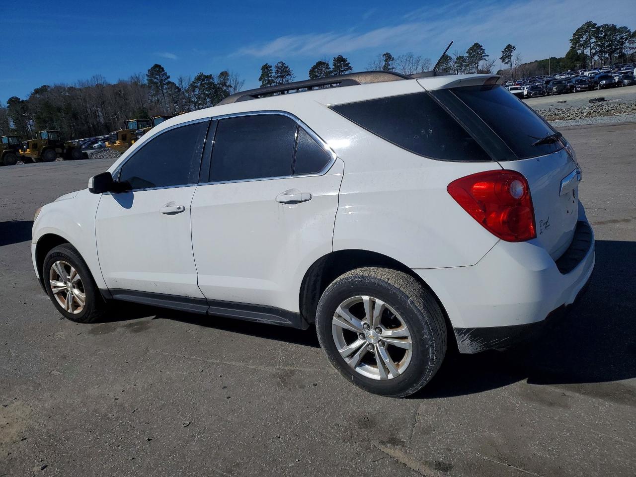 2015 Chevrolet Equinox Lt White vin: 2GNALBEK6F6149330