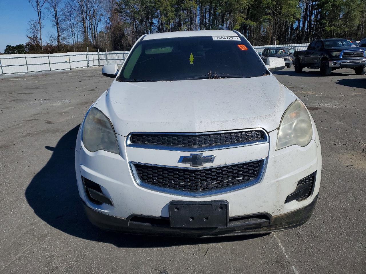 2015 Chevrolet Equinox Lt White vin: 2GNALBEK6F6149330