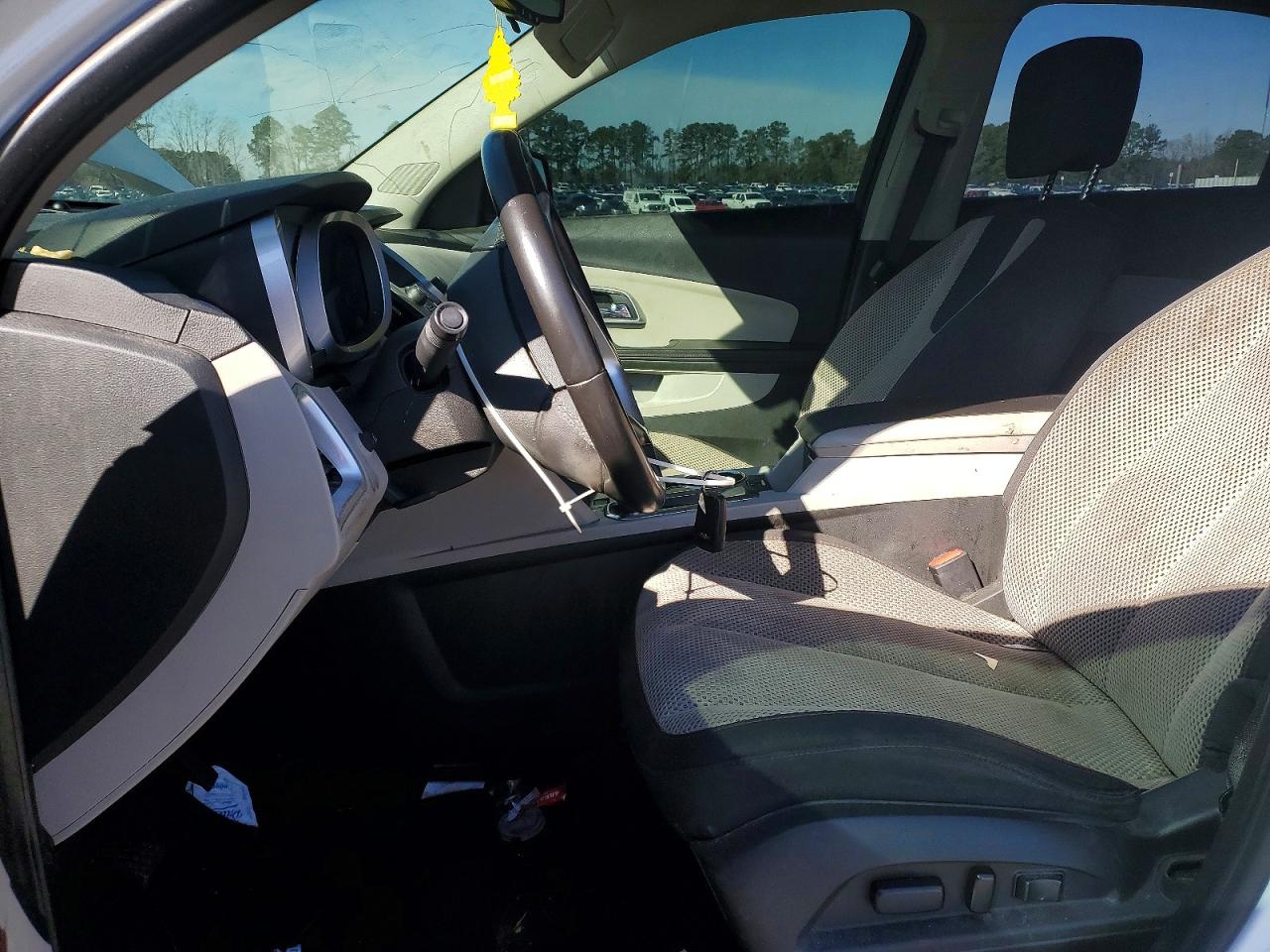 2015 Chevrolet Equinox Lt White vin: 2GNALBEK6F6149330