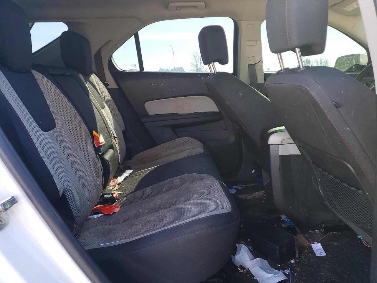 2015 Chevrolet Equinox Lt White vin: 2GNALBEK6F6149330