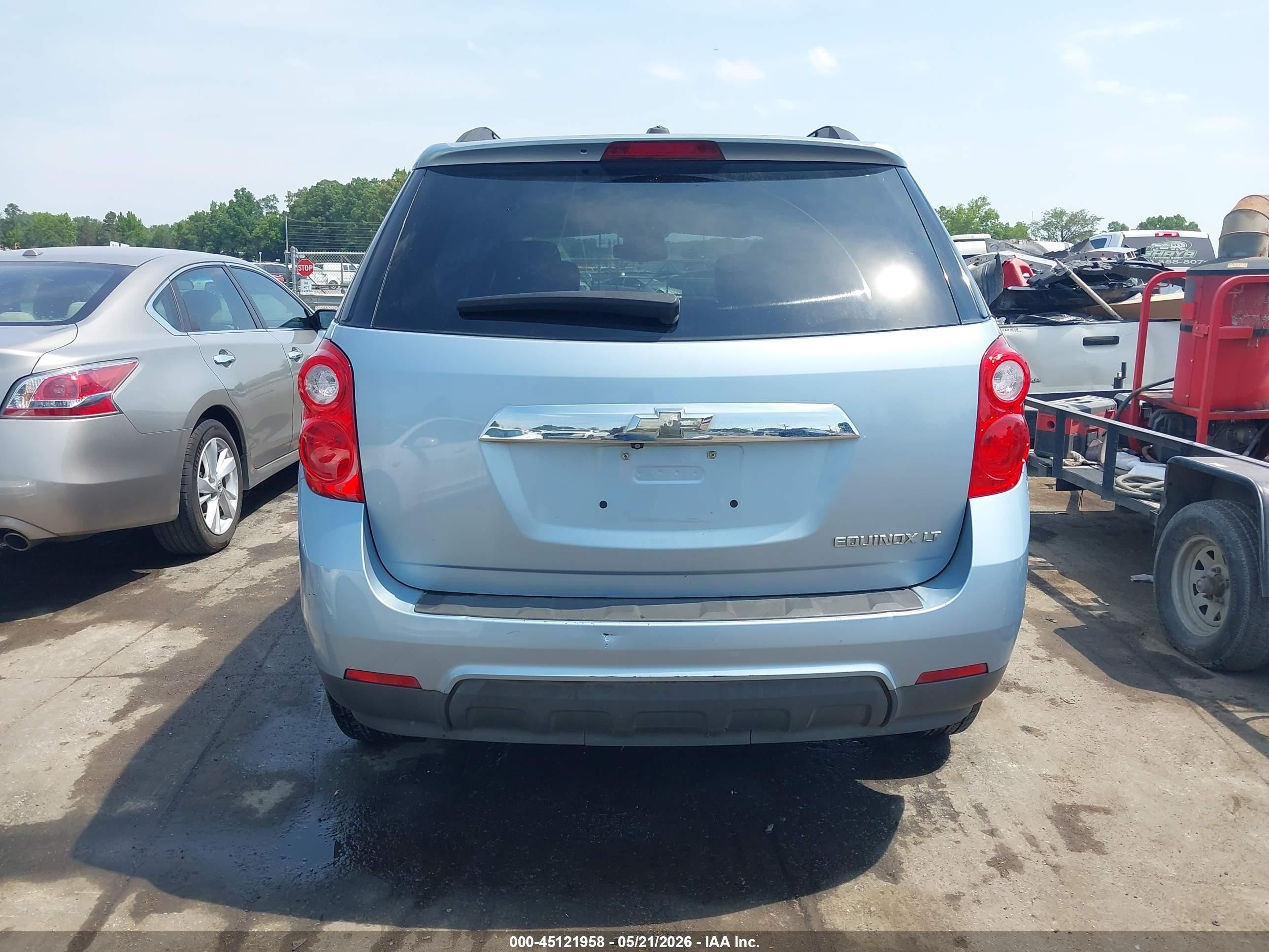 2015 Chevrolet Equinox 1lt Blue vin: 2GNALBEK6F6238377