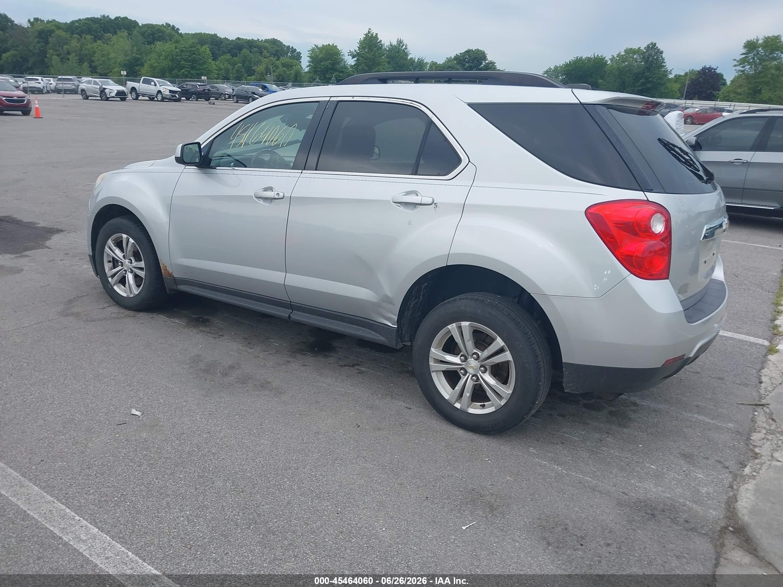 2015 Chevrolet Equinox Lt Silver vin: 2GNALBEK6F6353898