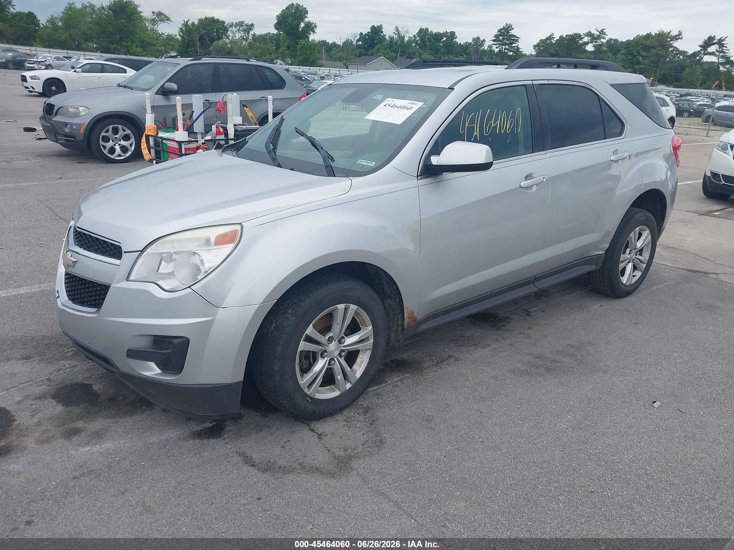 2015 Chevrolet Equinox Lt Silver vin: 2GNALBEK6F6353898