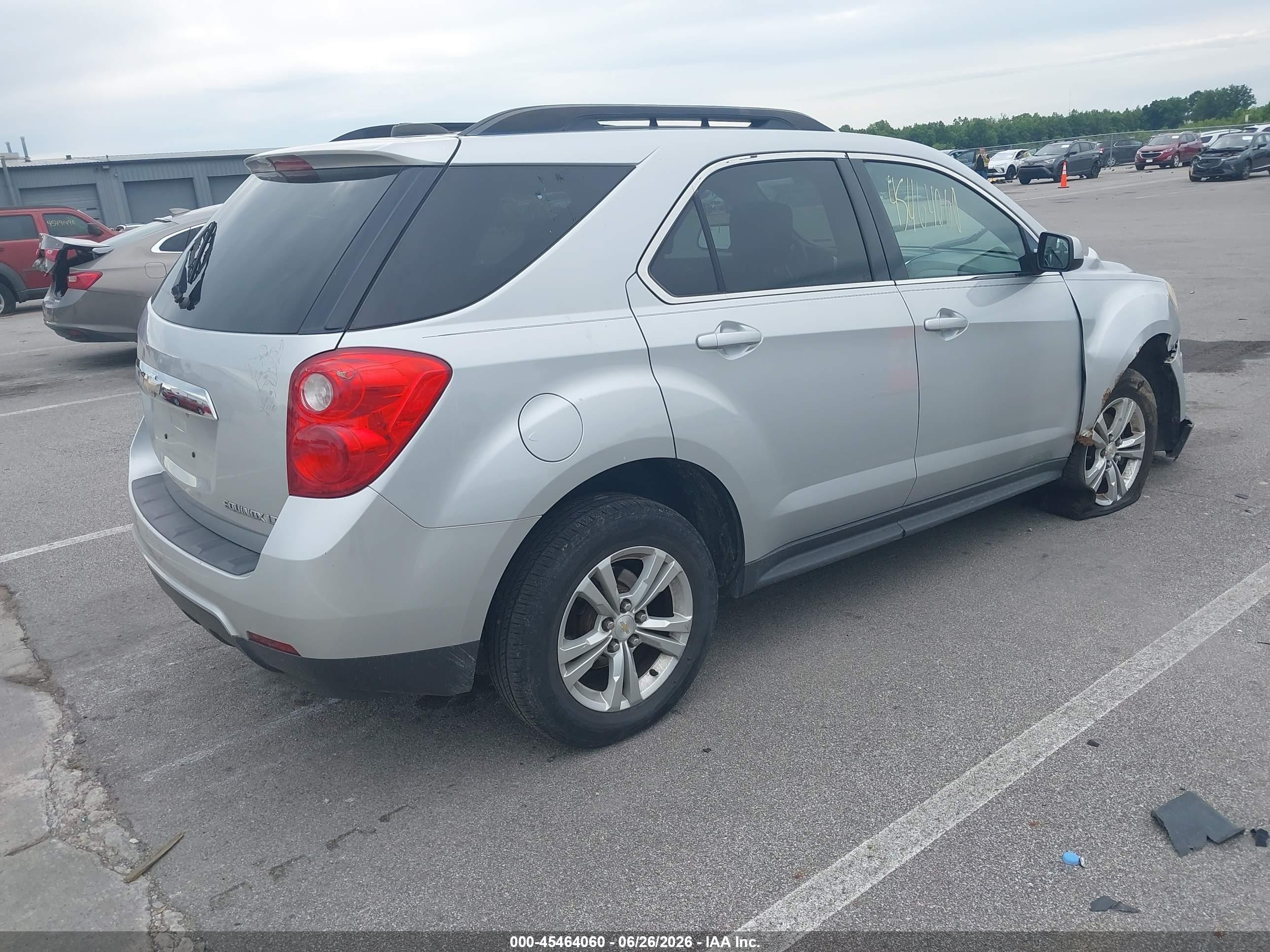 2015 Chevrolet Equinox Lt Silver vin: 2GNALBEK6F6353898