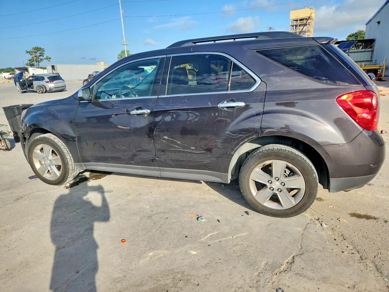 2015 Chevrolet Equinox Lt Gray vin: 2GNALBEK6F6368904