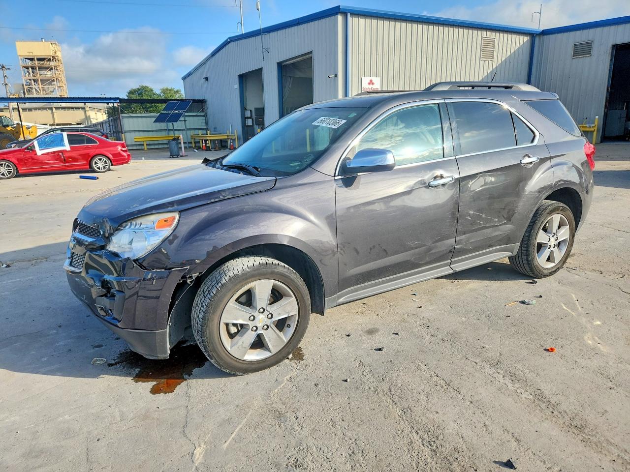 2015 Chevrolet Equinox Lt Gray vin: 2GNALBEK6F6368904