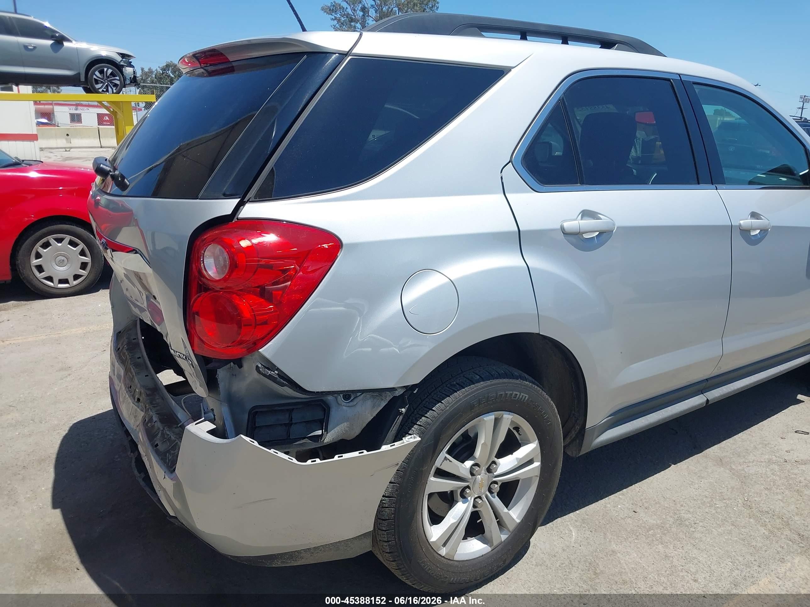 2015 Chevrolet Equinox Lt Silver vin: 2GNALBEK6F6380616