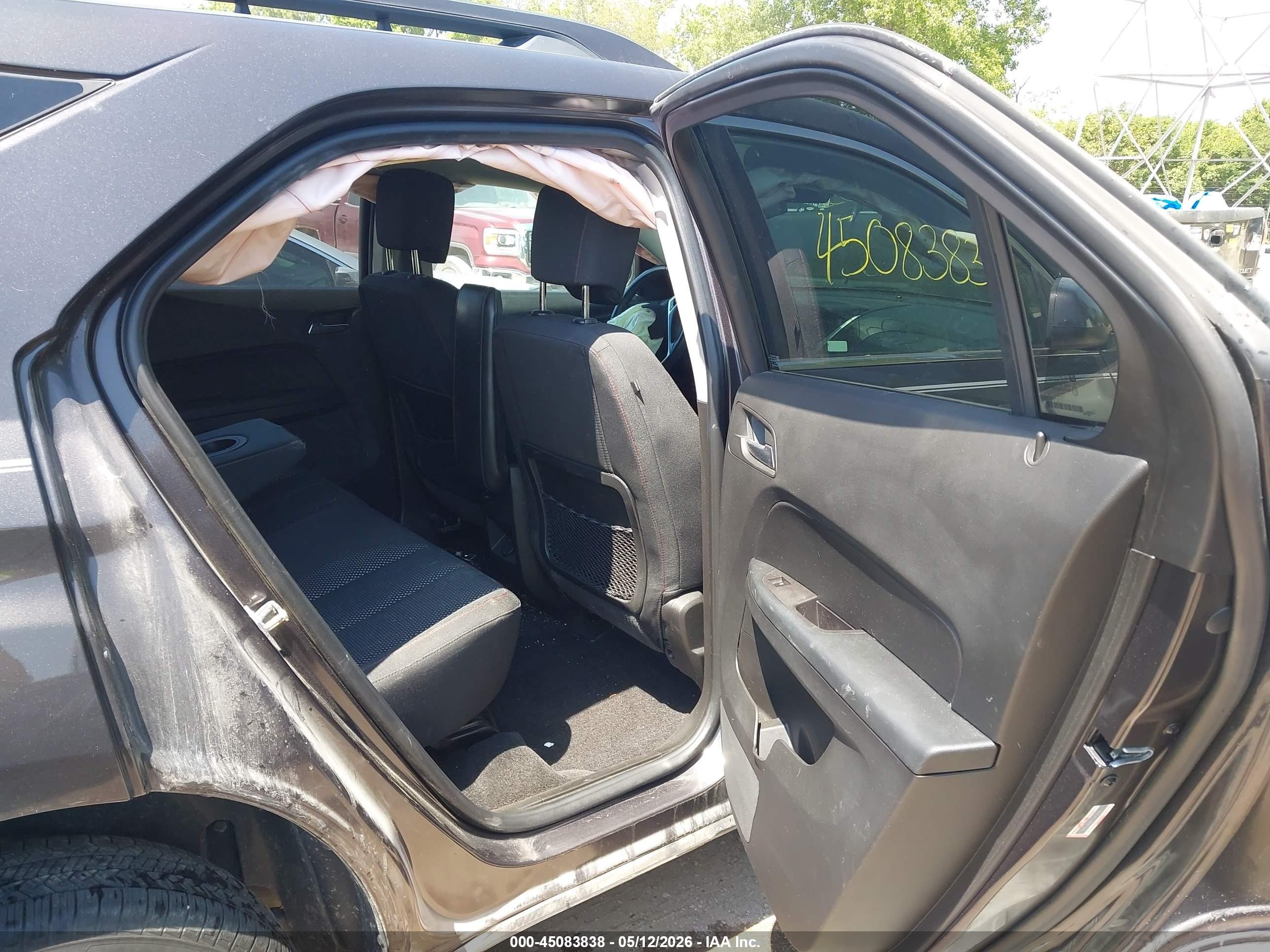 2015 Chevrolet Equinox 1lt Black vin: 2GNALBEK6F6415851