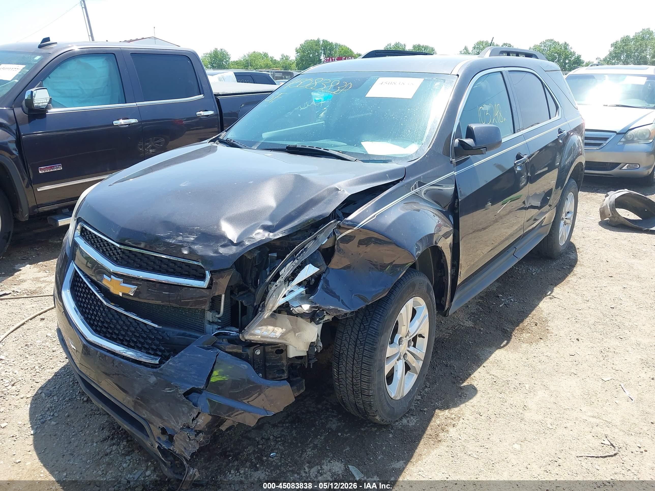 2015 Chevrolet Equinox 1lt Black vin: 2GNALBEK6F6415851