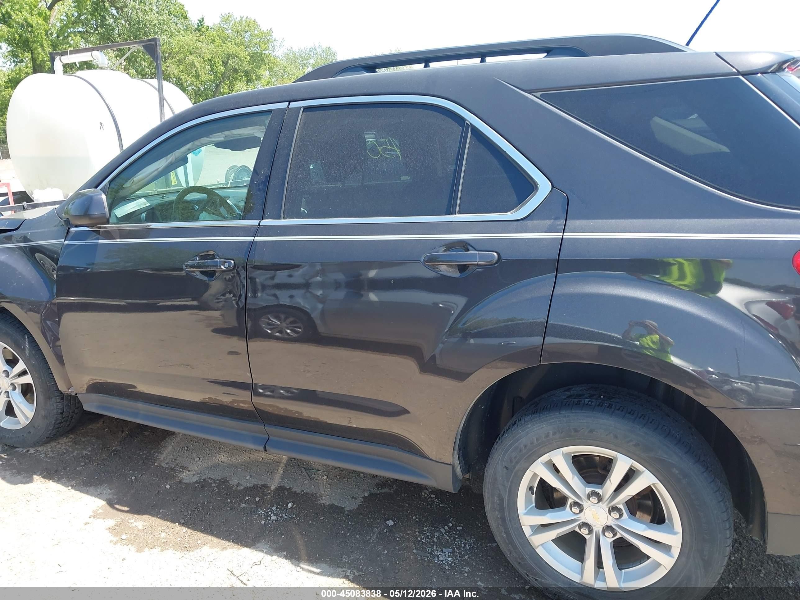 2015 Chevrolet Equinox 1lt Black vin: 2GNALBEK6F6415851