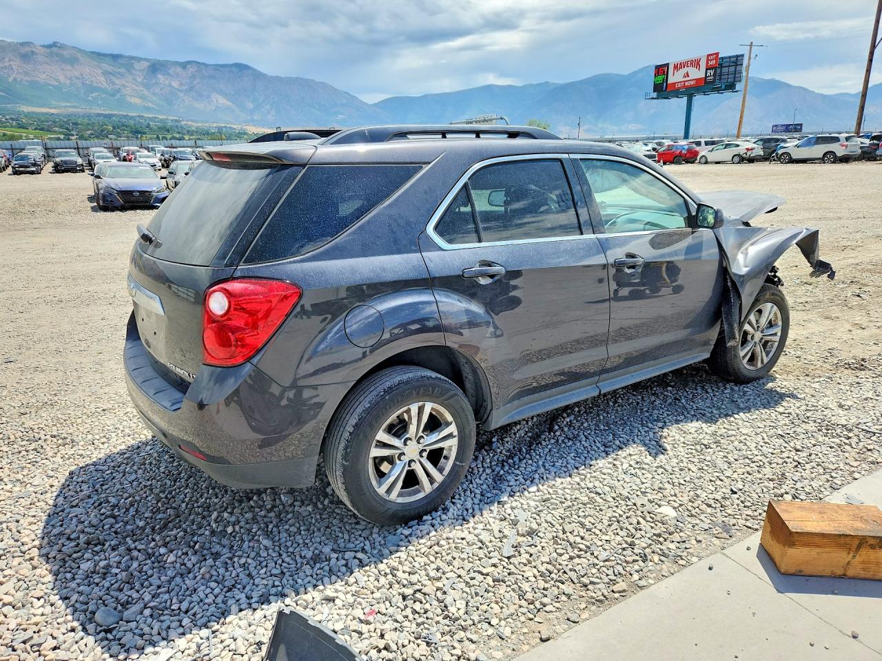 2015 Chevrolet Equinox Lt Gray vin: 2GNALBEK6F6431208
