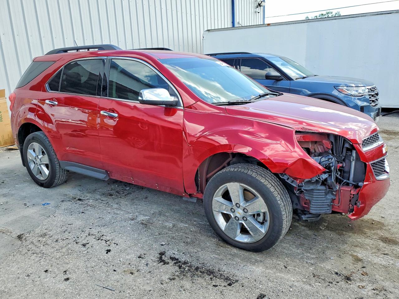 2015 Chevrolet Equinox Lt Красный vin: 2GNALBEK6F6436831